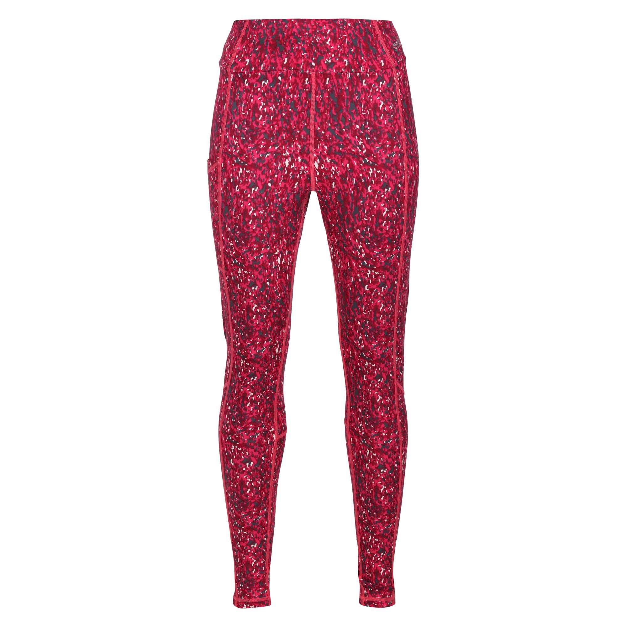 Women's Holeen II Leggings | Berry Pink Abstract