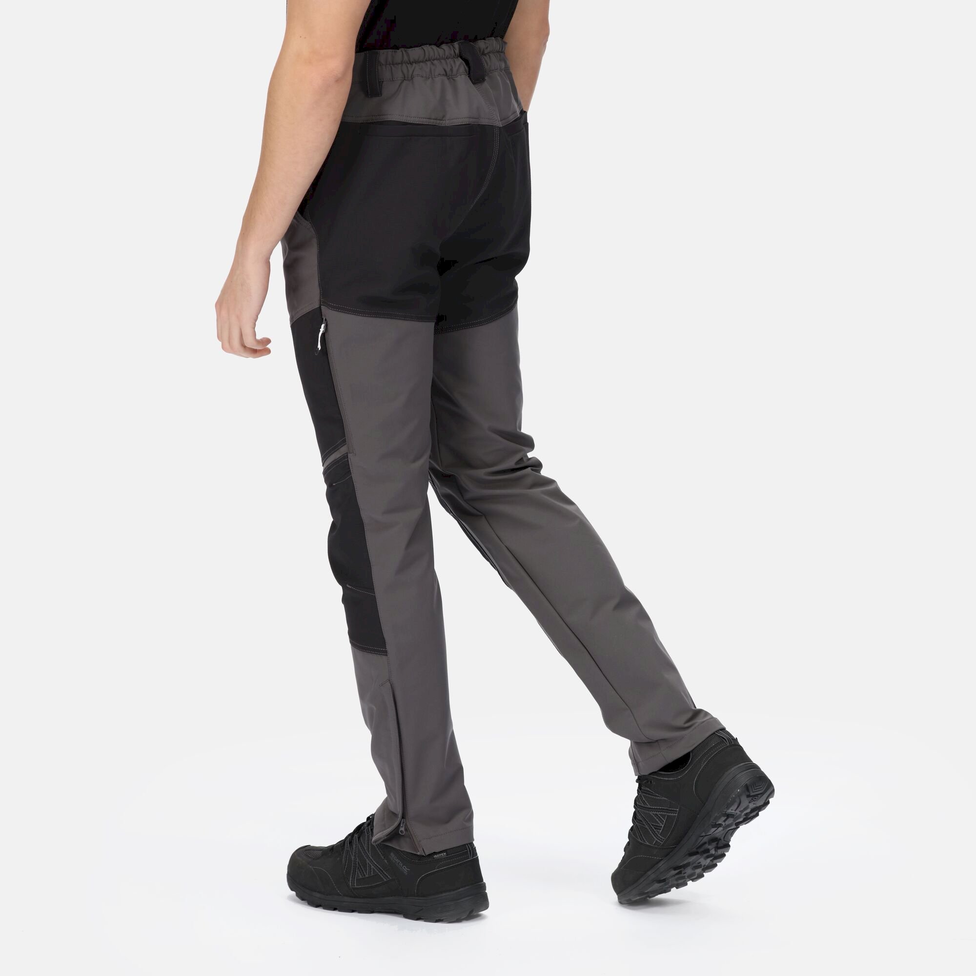 Men's Questra IV Stretch Trousers | Dark Grey/Black