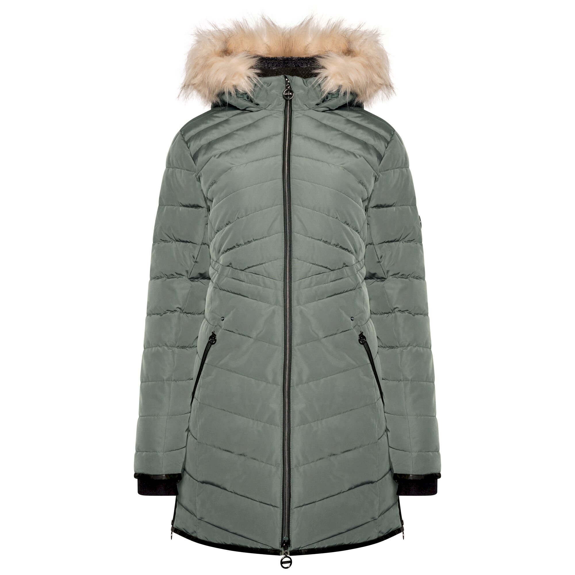 Dare 2b - Women's Striking III Longline Padded Jacket | Duck Green