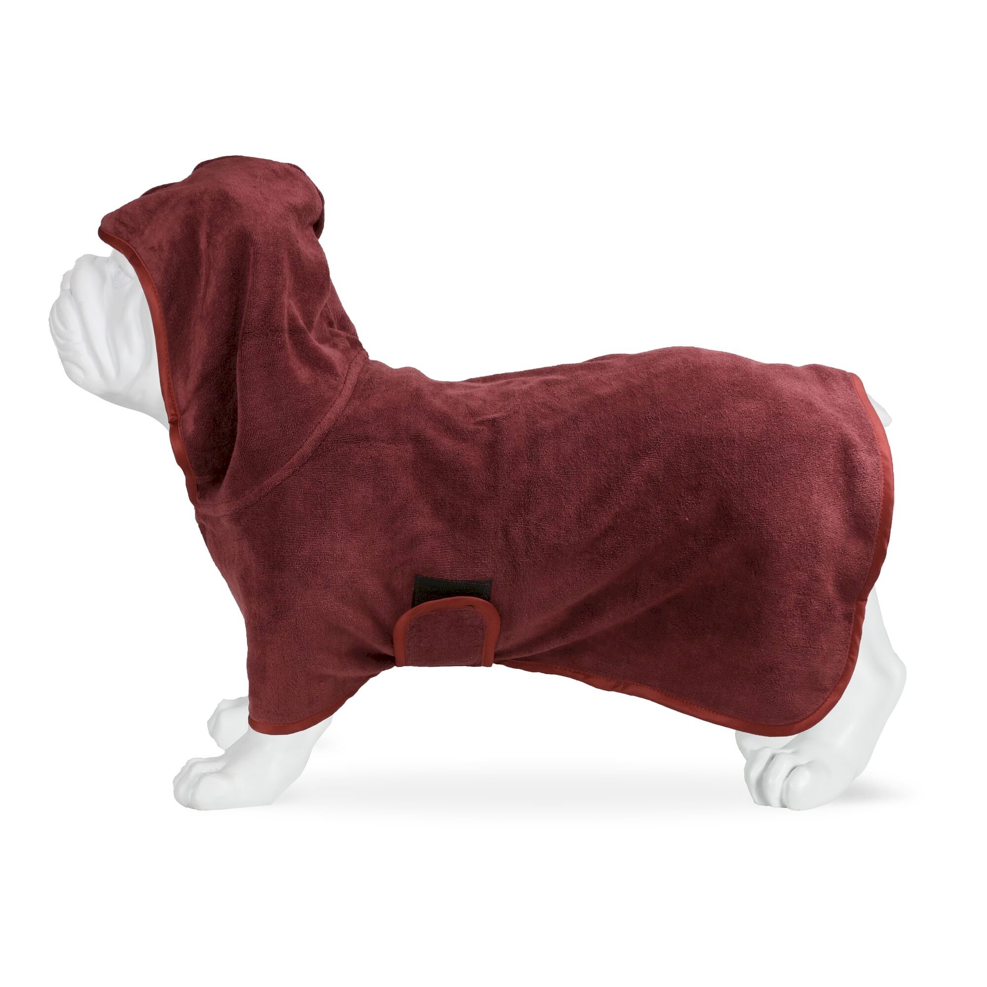 Dog Drying Coat | Claret