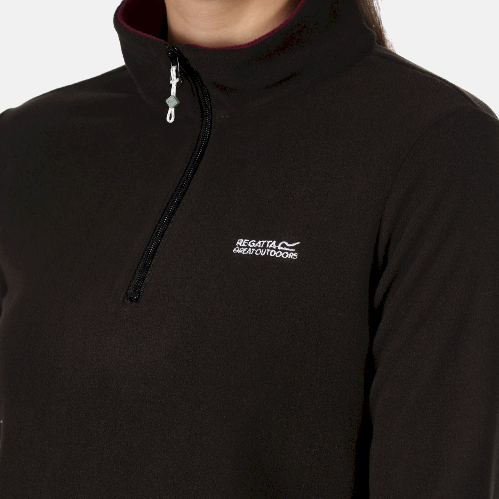 Women's Sweethart Lightweight Half-Zip Fleece | Black