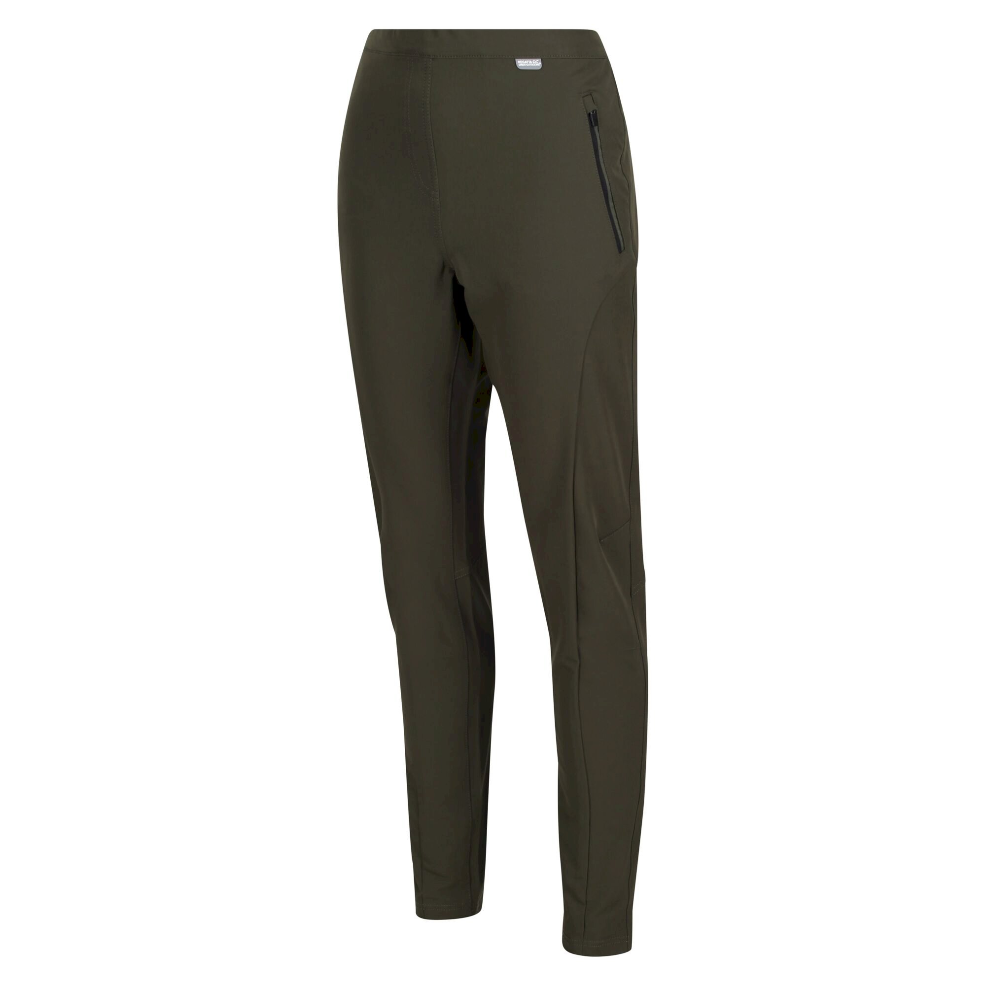 Women's Pentre Stretch Walking Trousers | Dark Khaki