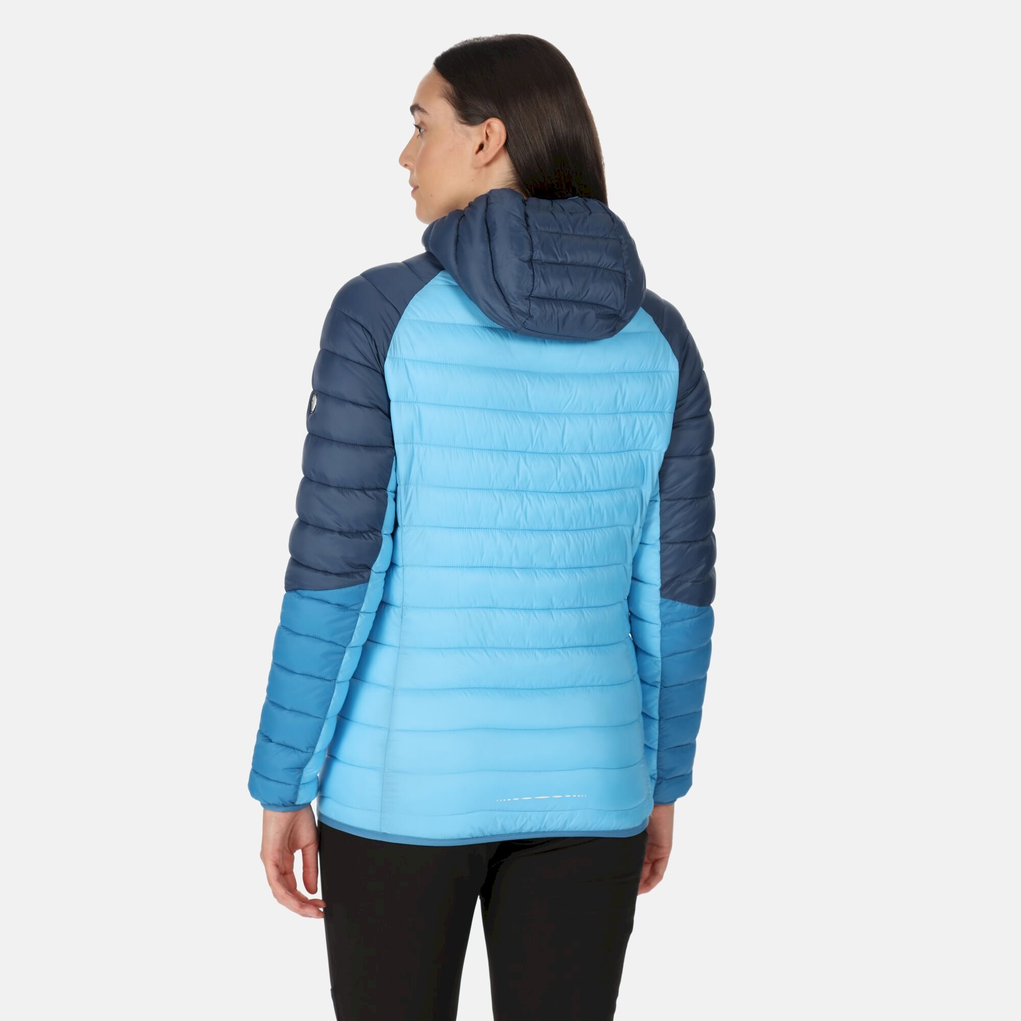 Women's Harrock Lightweight Puffer Jacket | Dark Denim Ethereal Blue