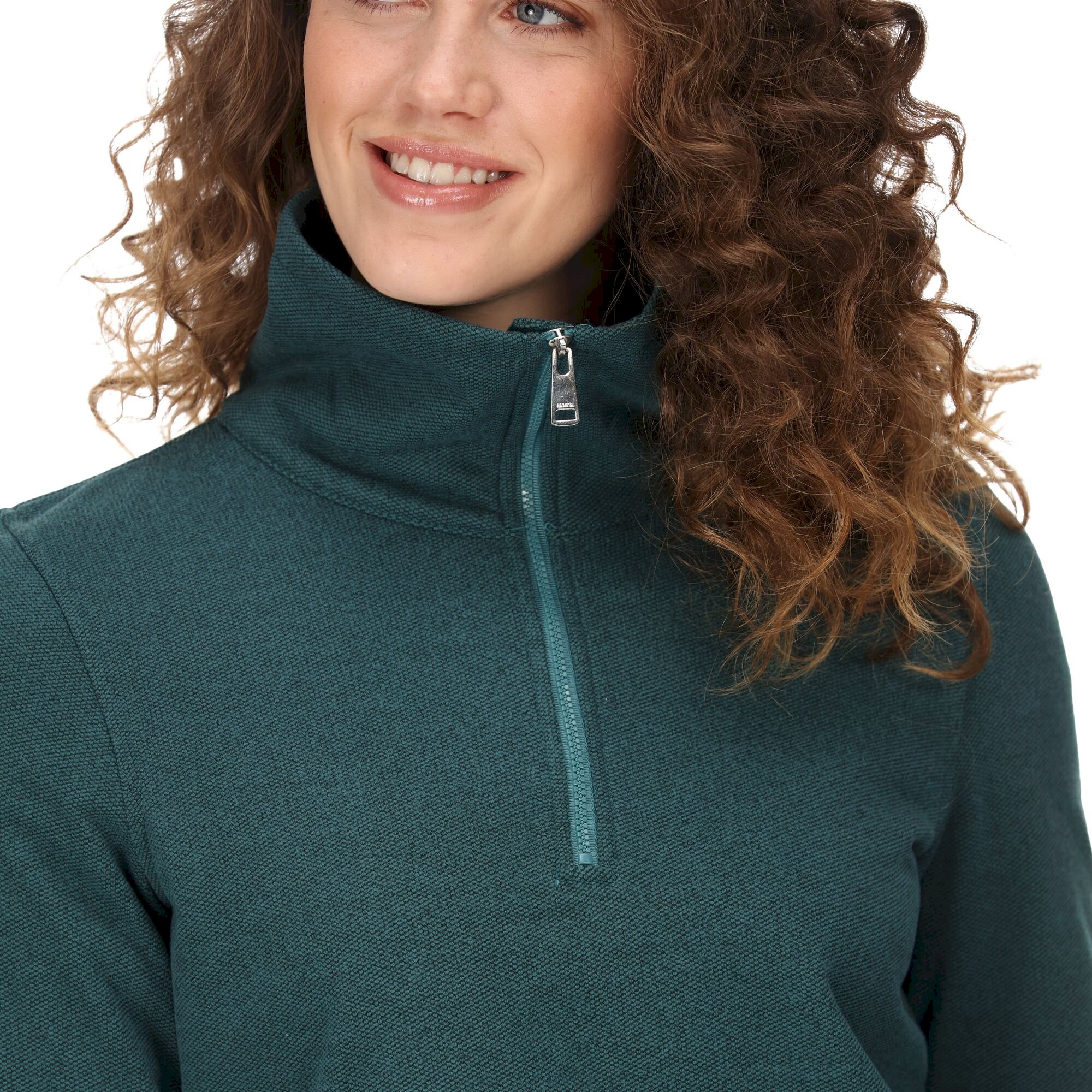 Women's Kizmit Half Zip Fleece | Dragon Fly Two Tone