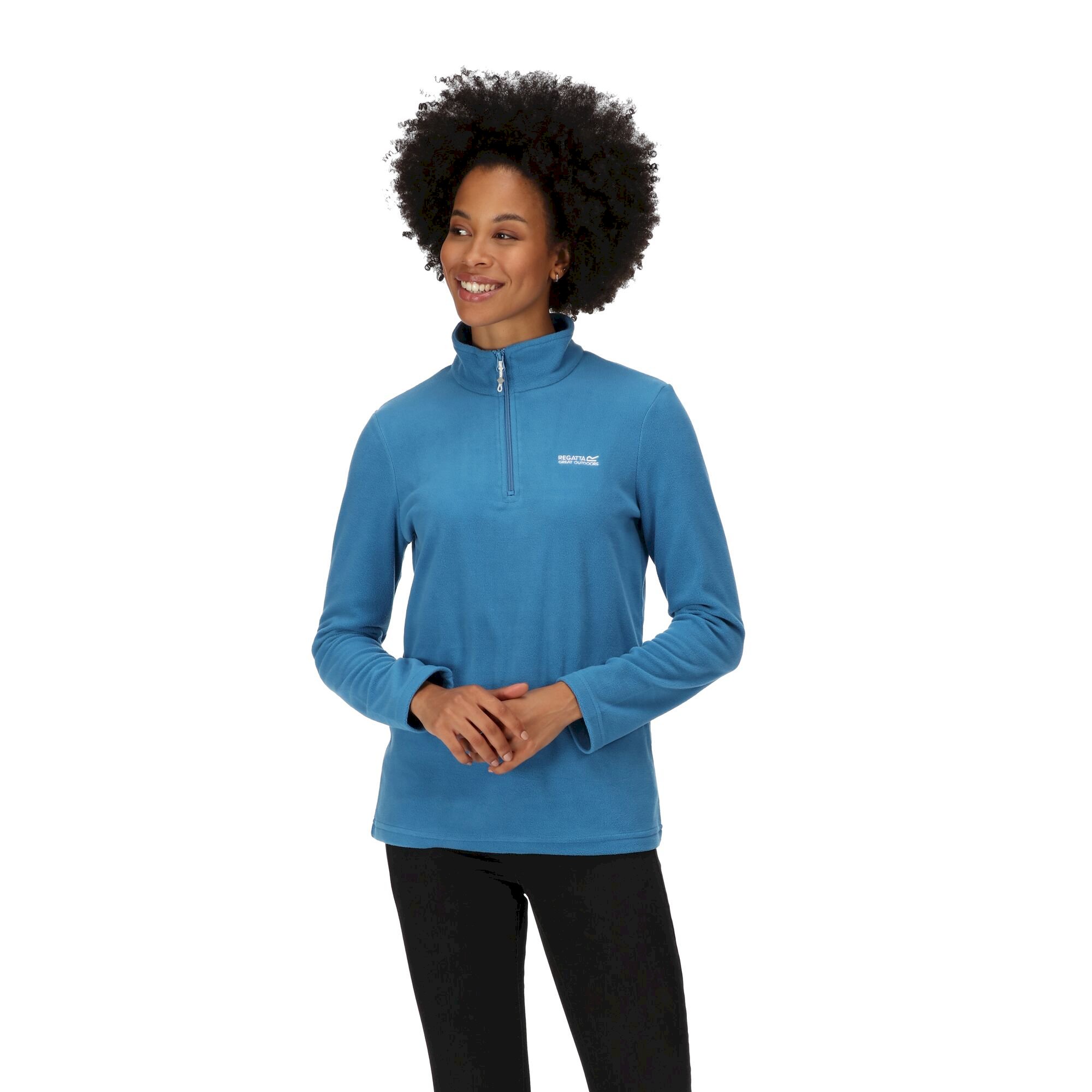 Women's Sweethart Lightweight Half-Zip Fleece | Vallarta Blue