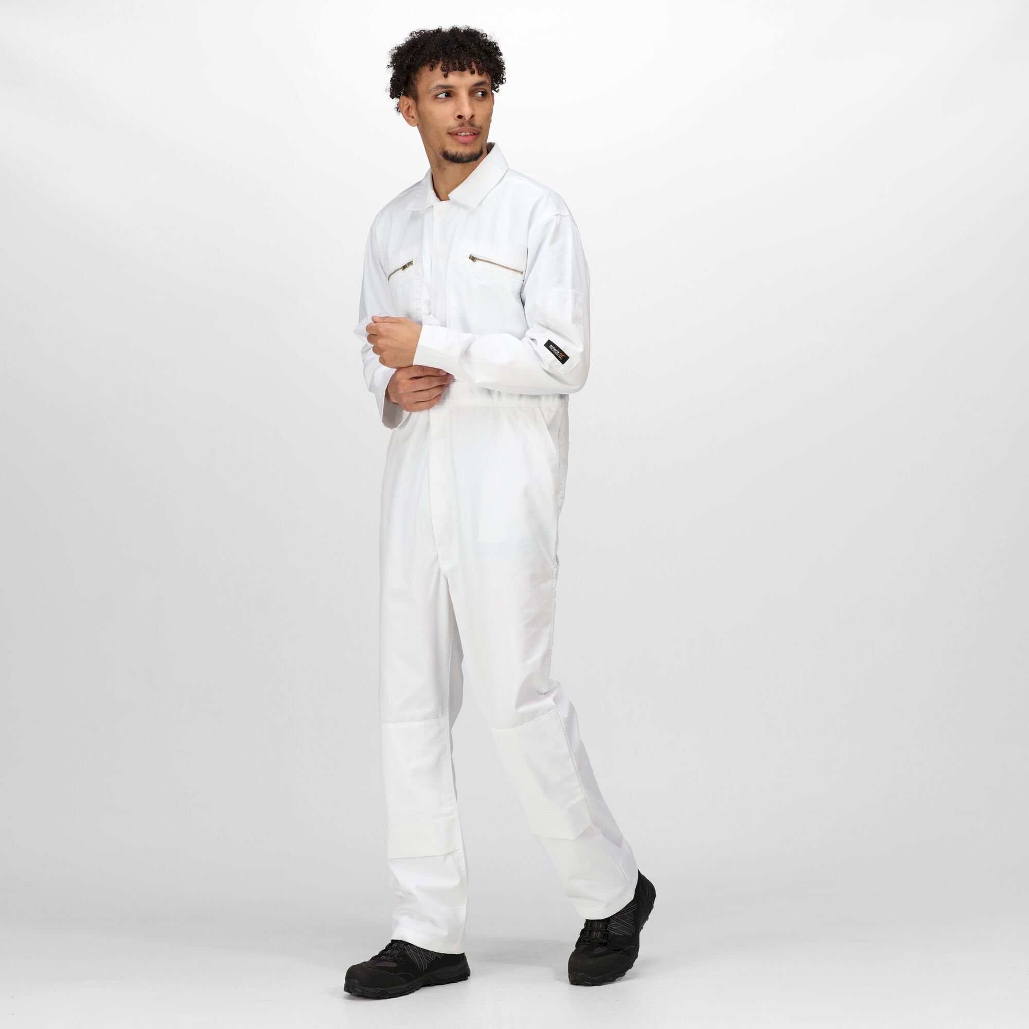 Men's Zip Fasten Coverall | White