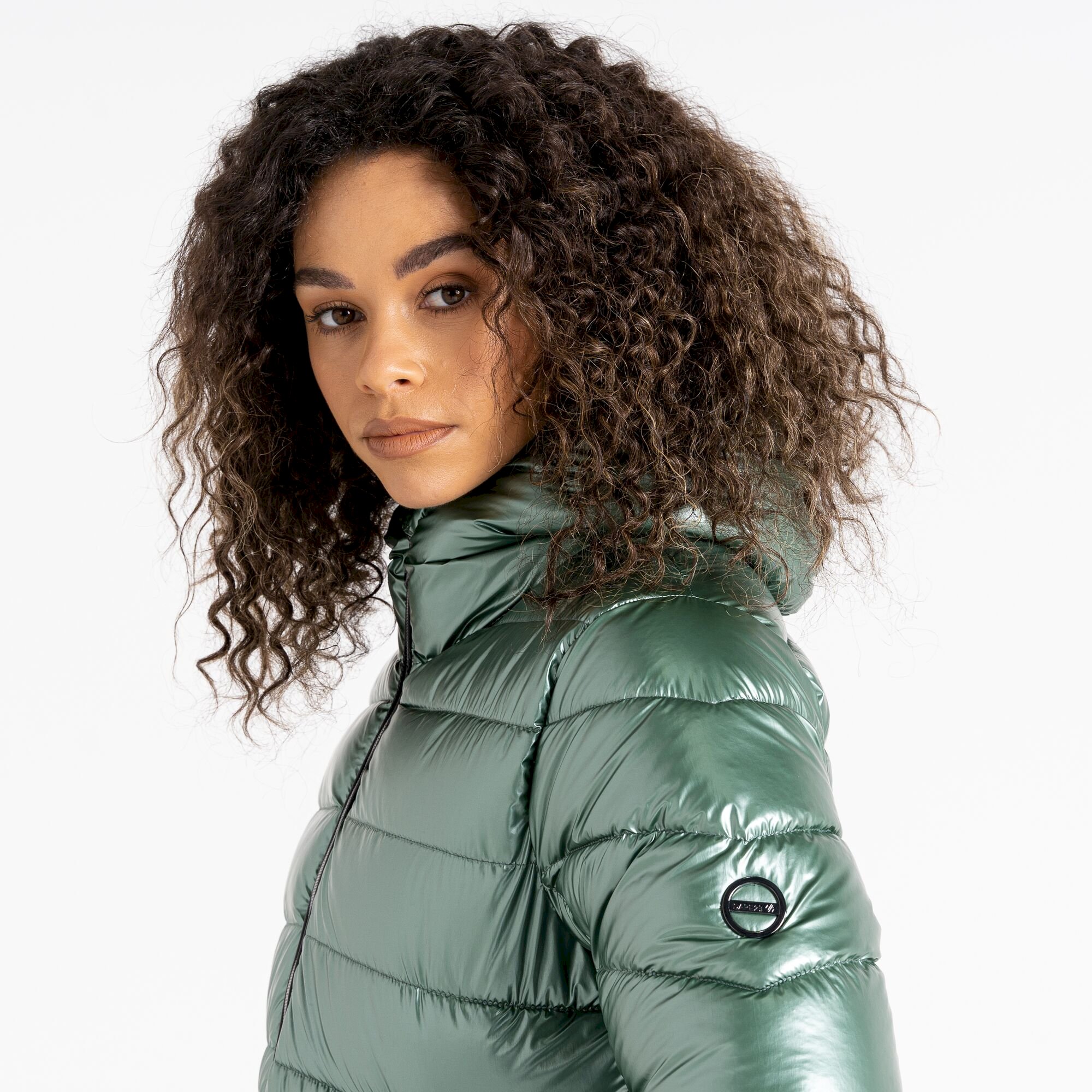 Dare 2b - Women's Reputable II Puffer Jacket | Duck Green Metallic