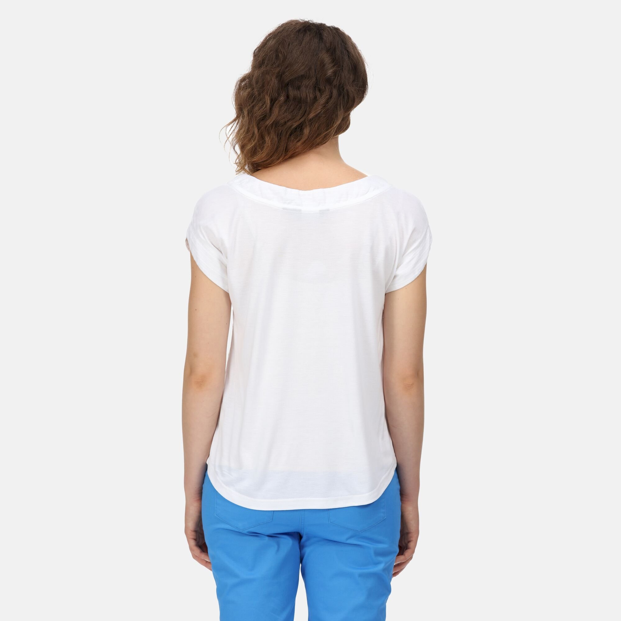 Women's Adine Stripe T-Shirt | White