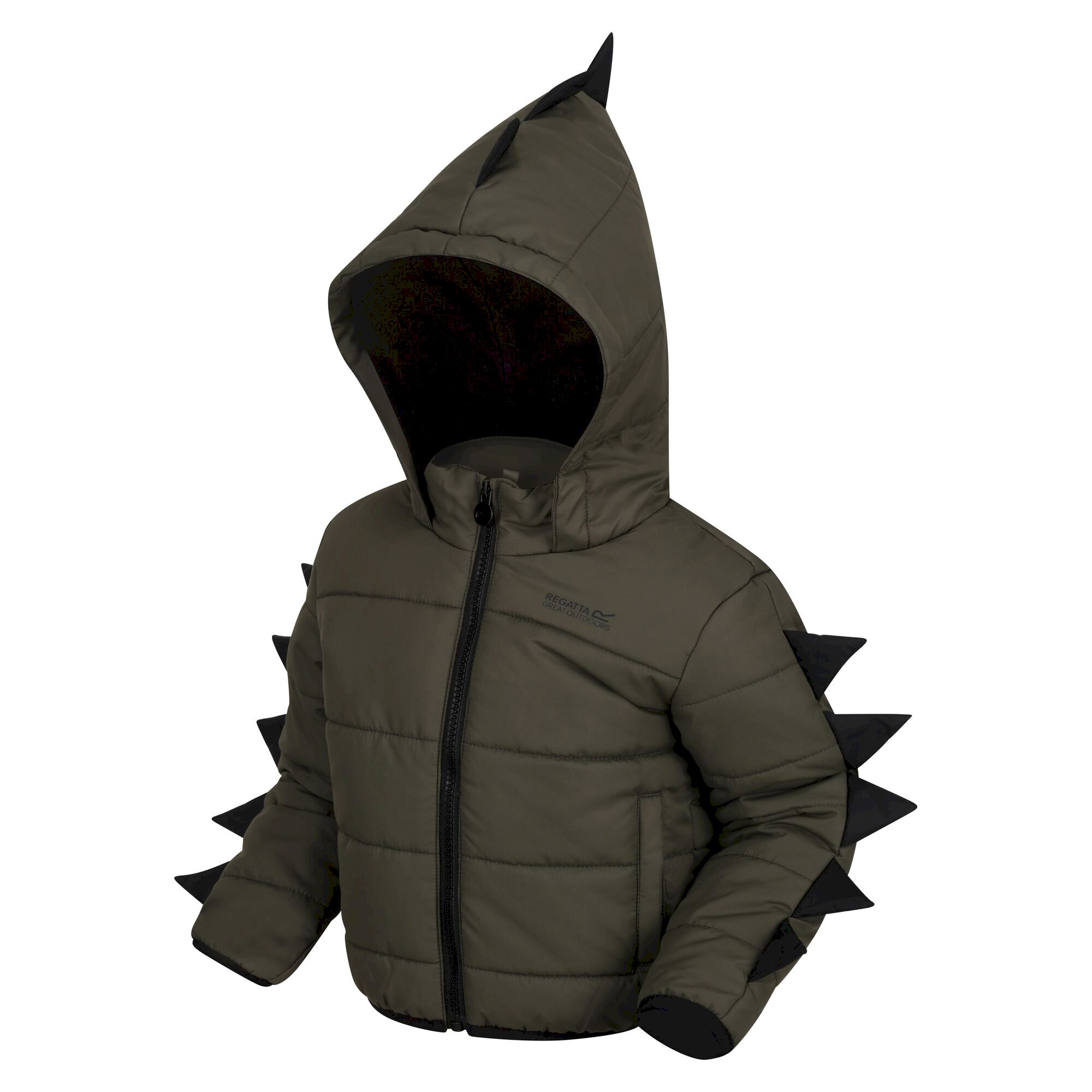 Kids' Dino Winter Jacket | Grape Leaf Dino