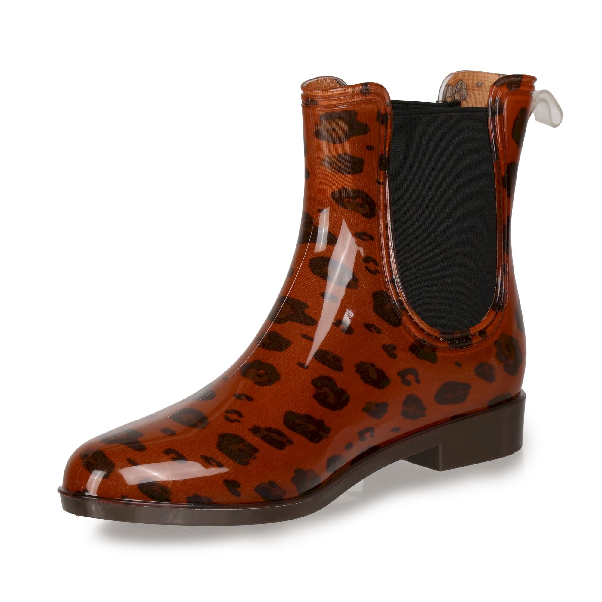 Women's Harriet Ankle Wellies | Copper Almond Chocolate