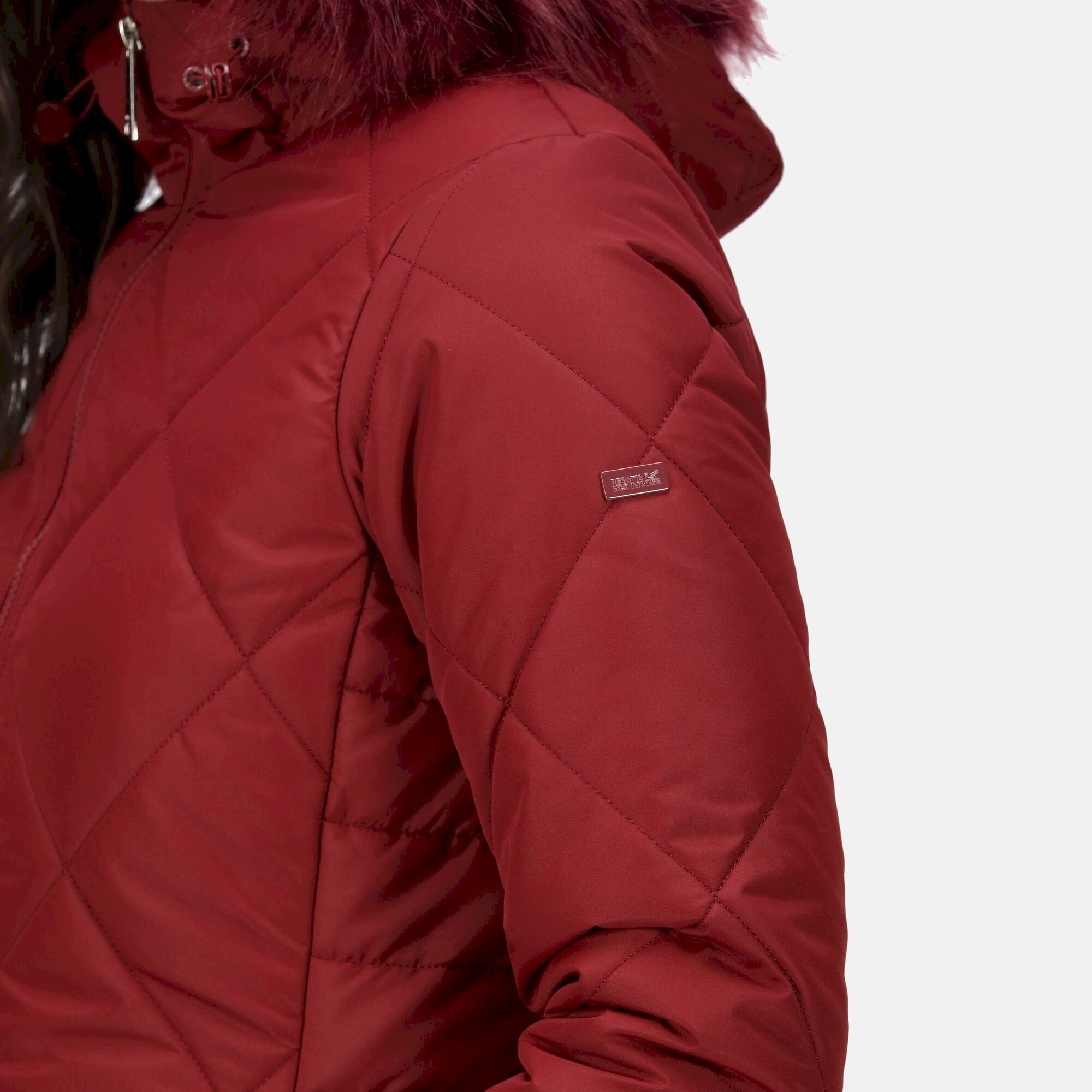 Women's Fritha II Insulated Parka Jacket | Cabernet