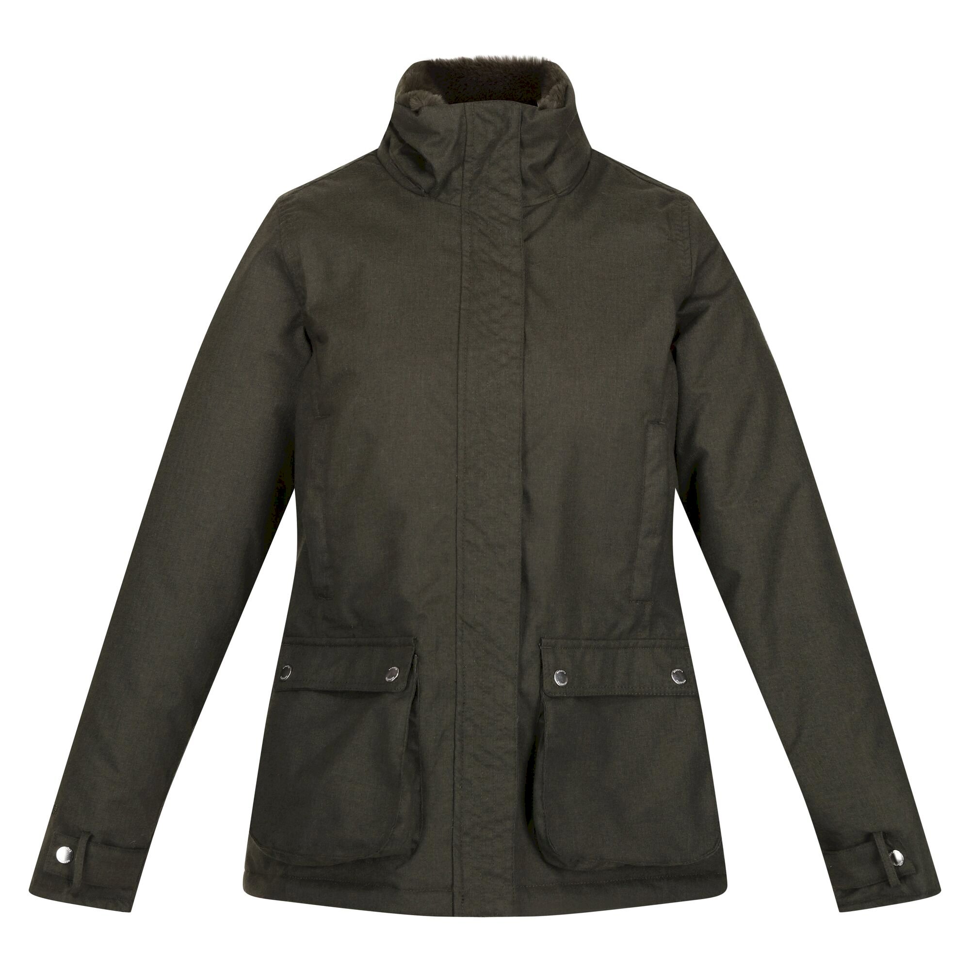 Women's Leighton Waterproof Jacket | Dark Khaki