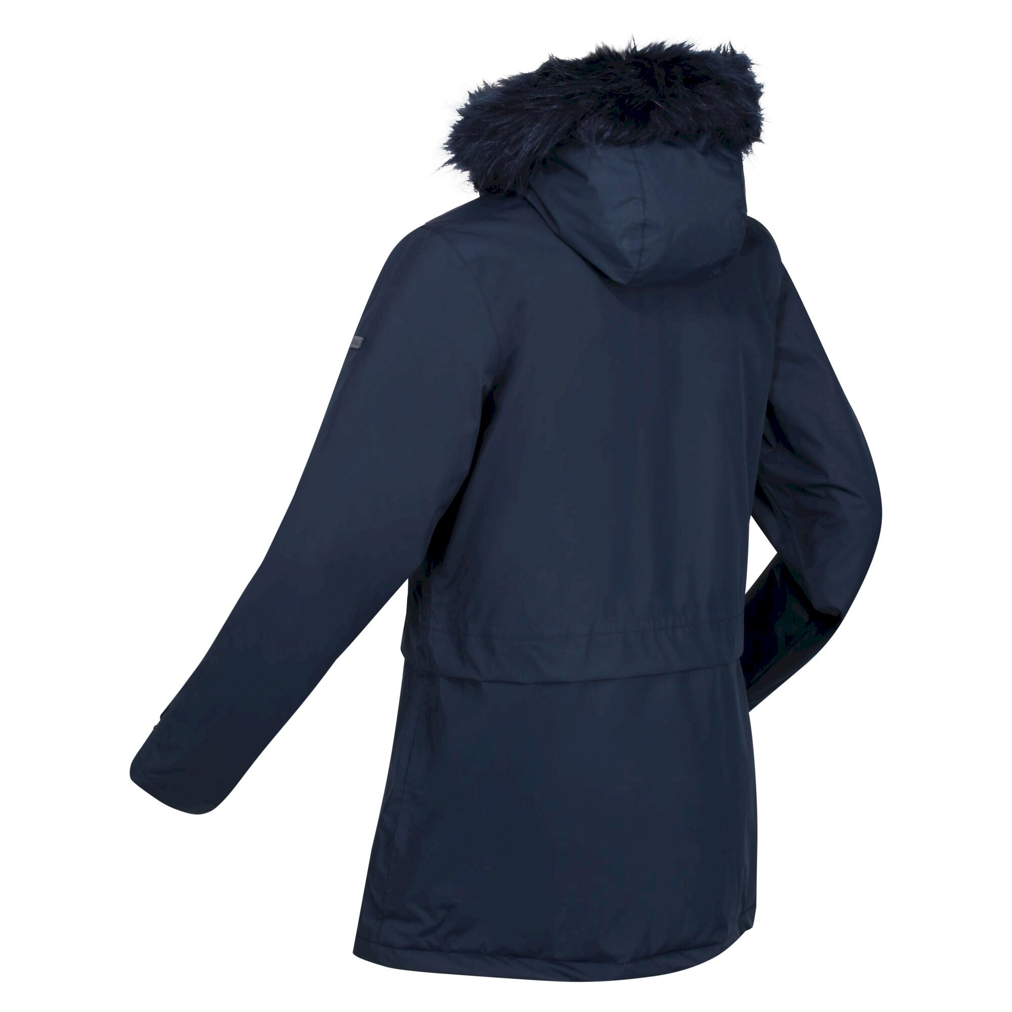 Women's Myla II Fur Trim Parka Jacket | Navy