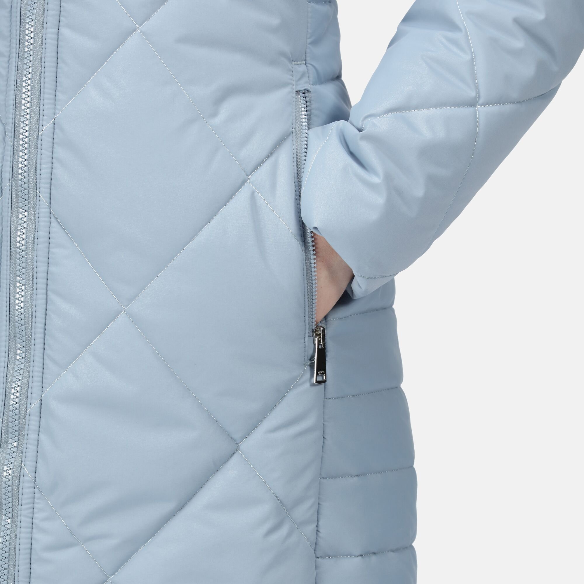 Women's Fritha II Insulated Parka Jacket | Ice Grey