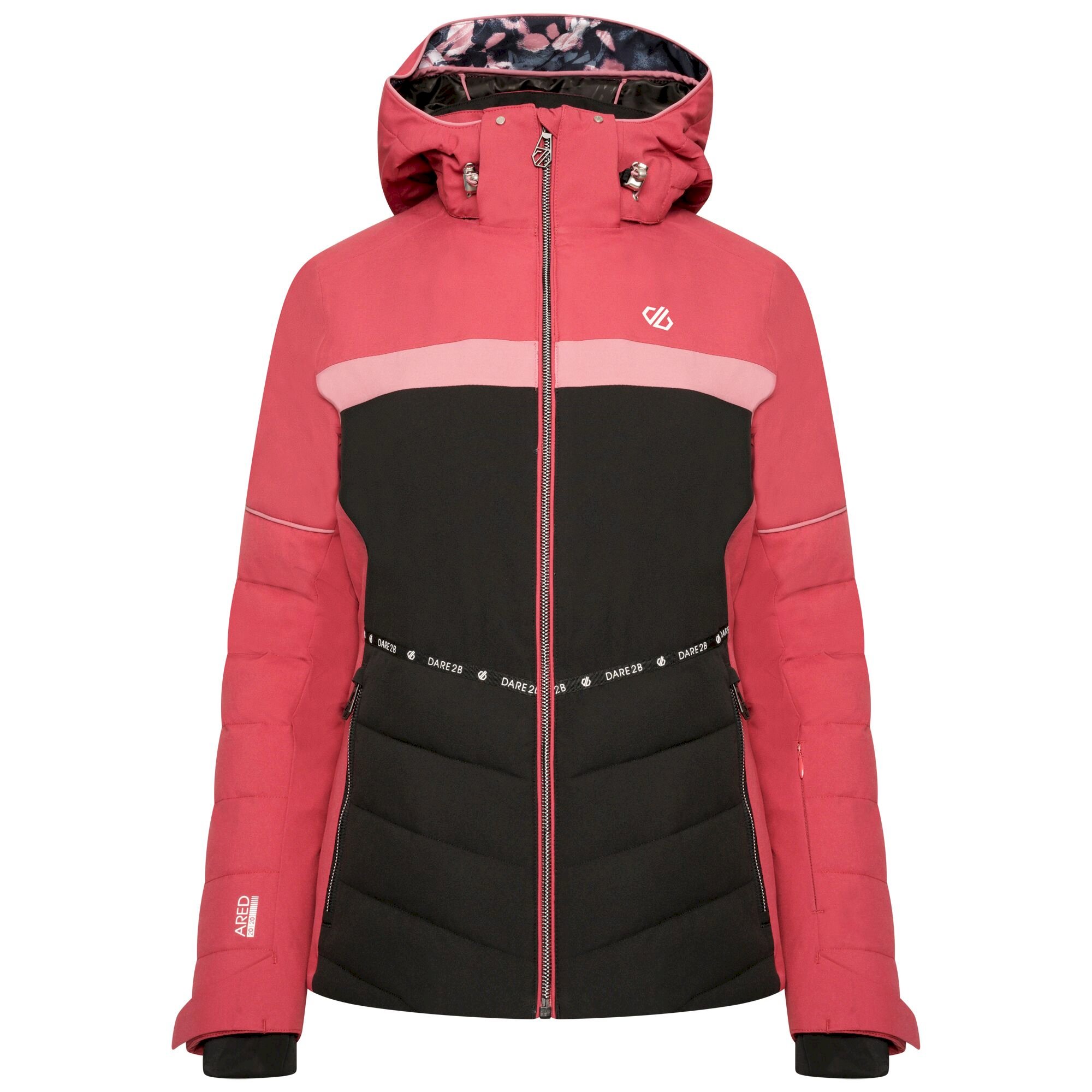Dare 2b - Women's Conveyed Waterproof Ski Jacket | Earth Rose Black