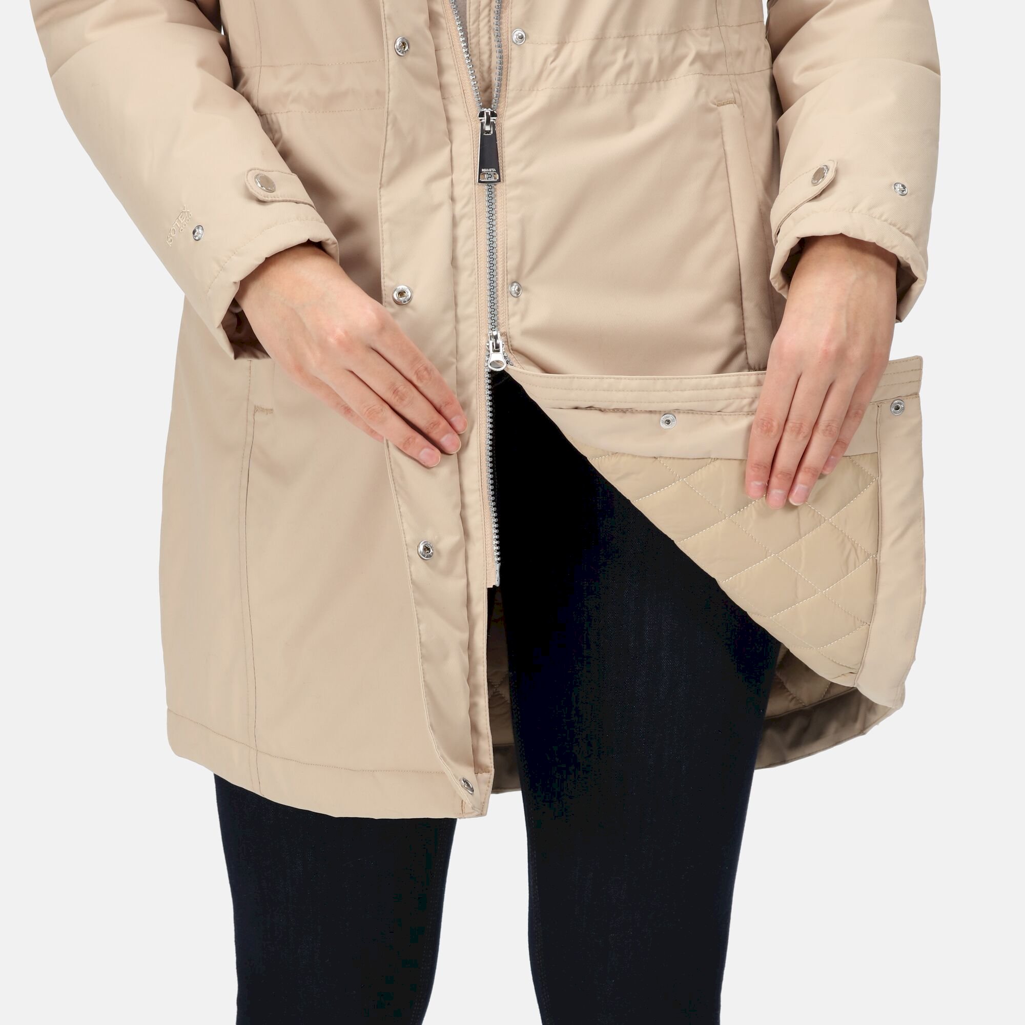 Women's Renata Fur Collar Parka | Moccasin