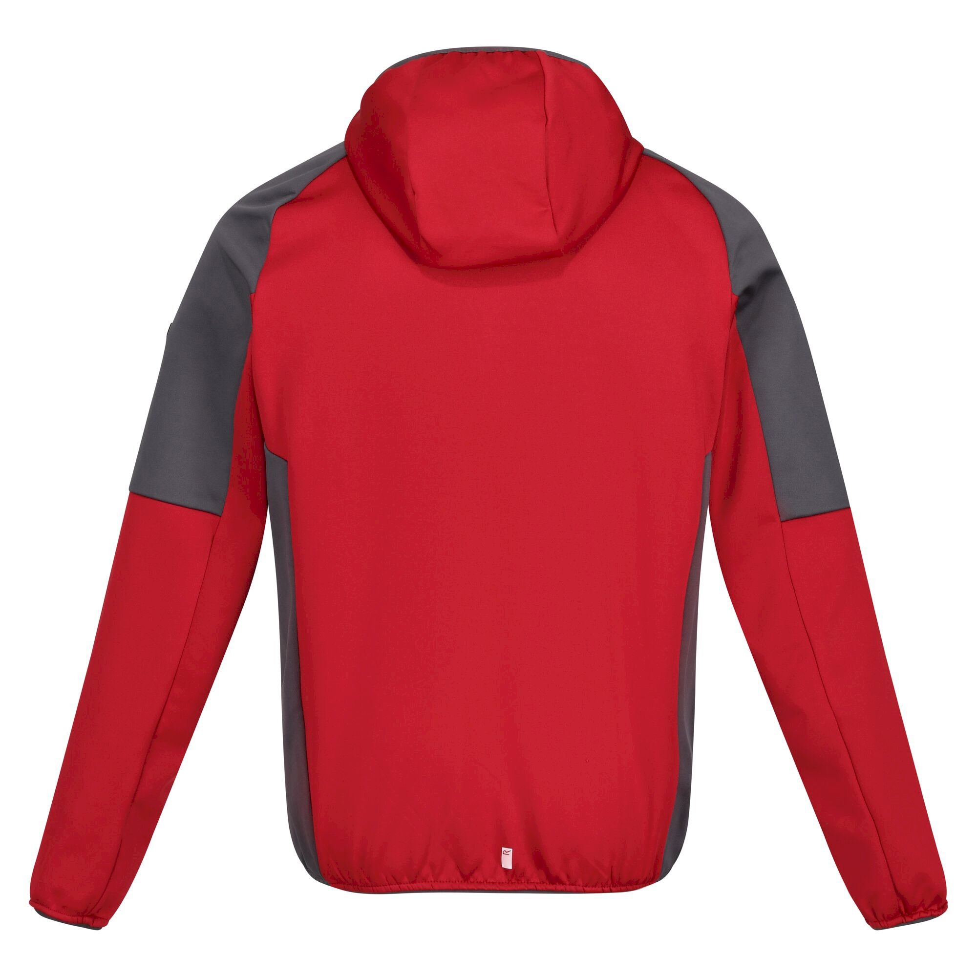 Men's Attare Softshell Hooded Jacket | Dark Red Chinese Red