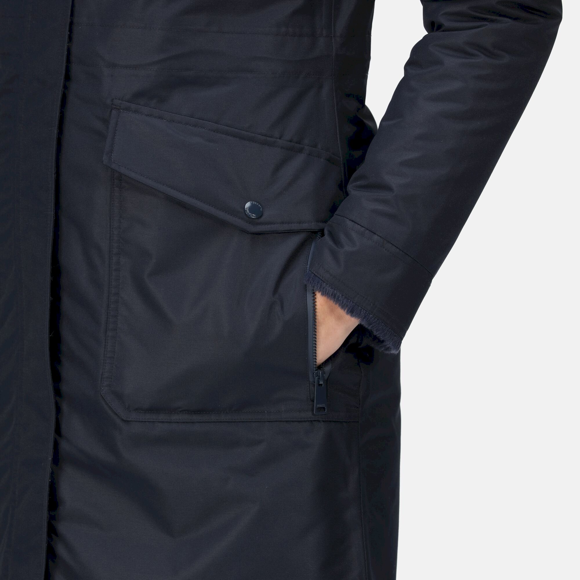 Women's Romine Waterproof Parka Jacket | Navy