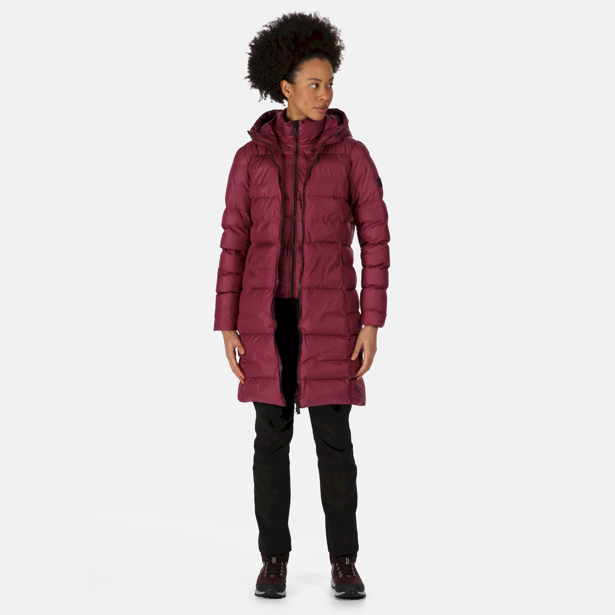 Women's Pandia II Hooded Parka Jacket | Amaranth Haze