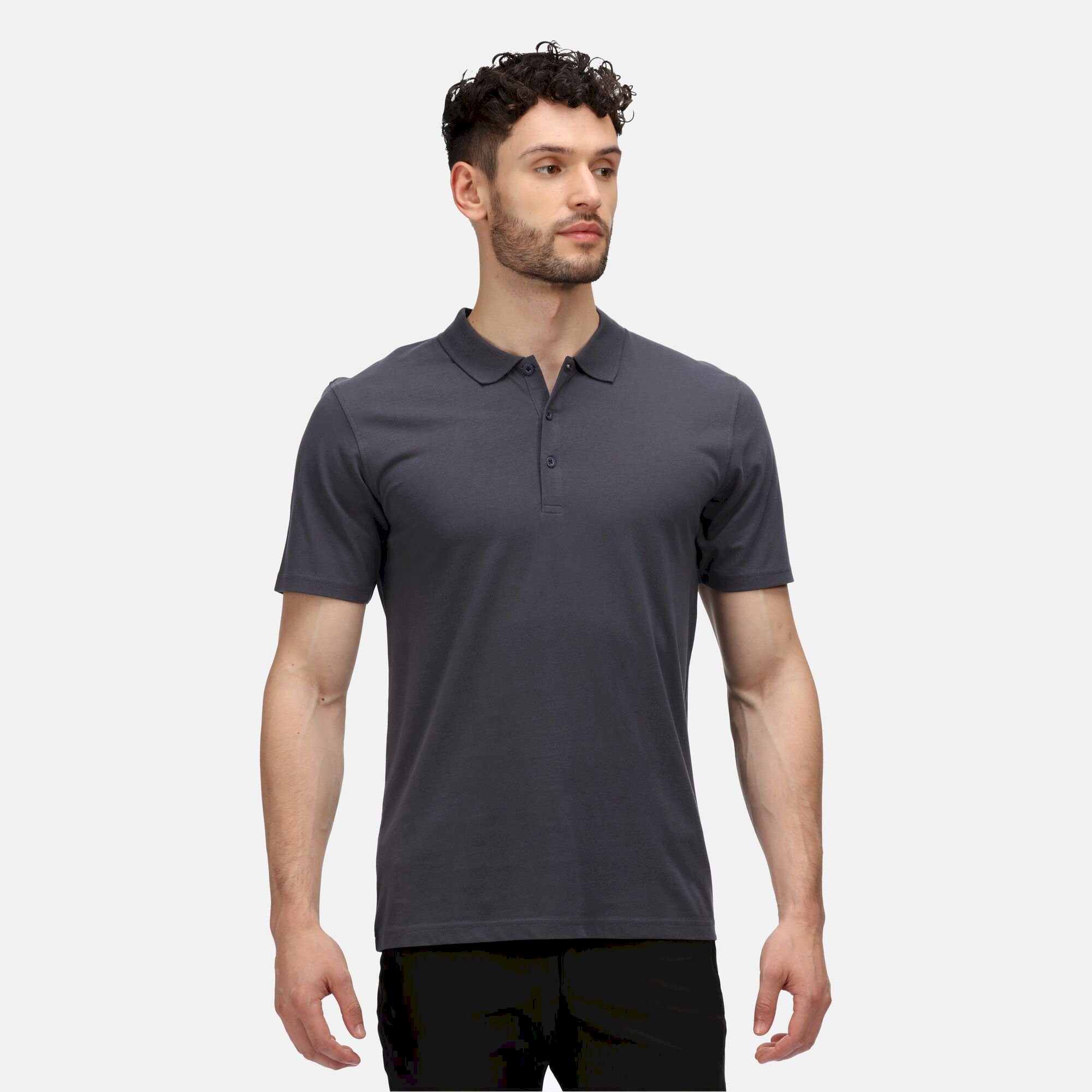 Men's Sinton Lightweight Polo Shirt | India Grey