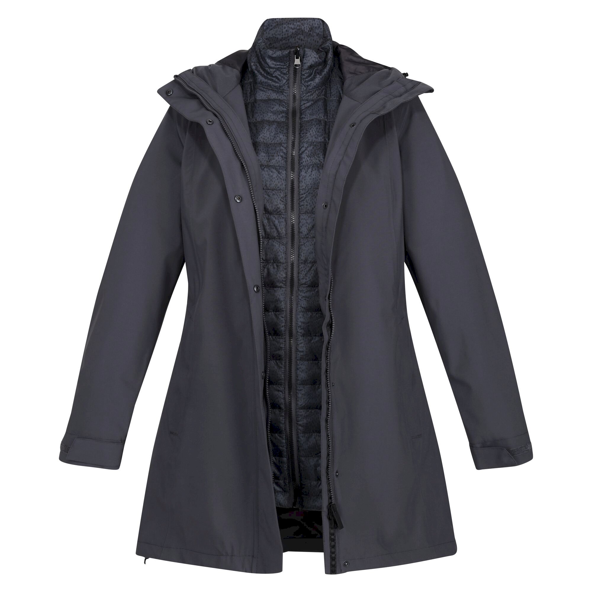 Women's Denbury III 2-In-1 Waterproof Jacket | Seal Grey