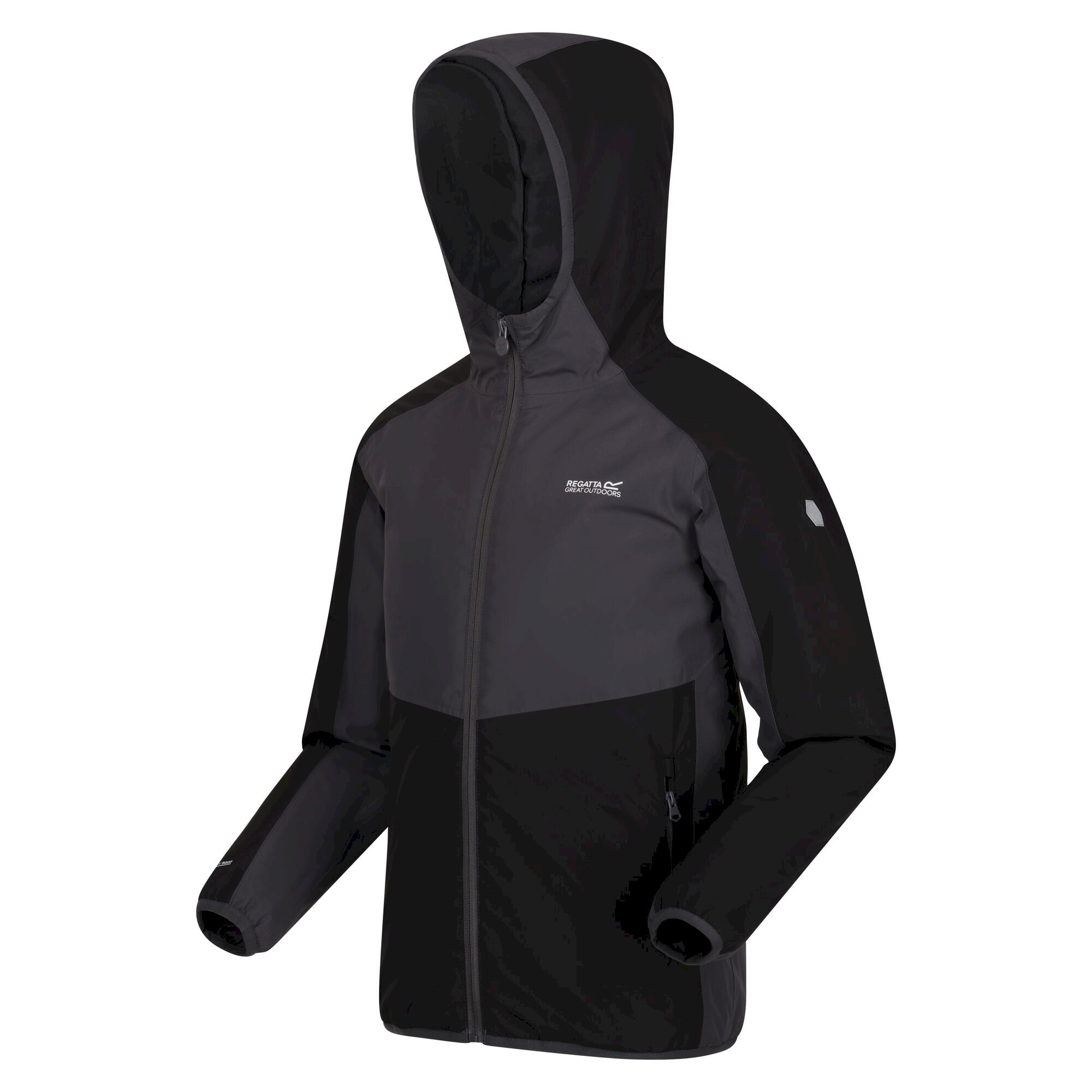 Kids' Volcanics VI Waterproof Jacket | Black Dark Grey