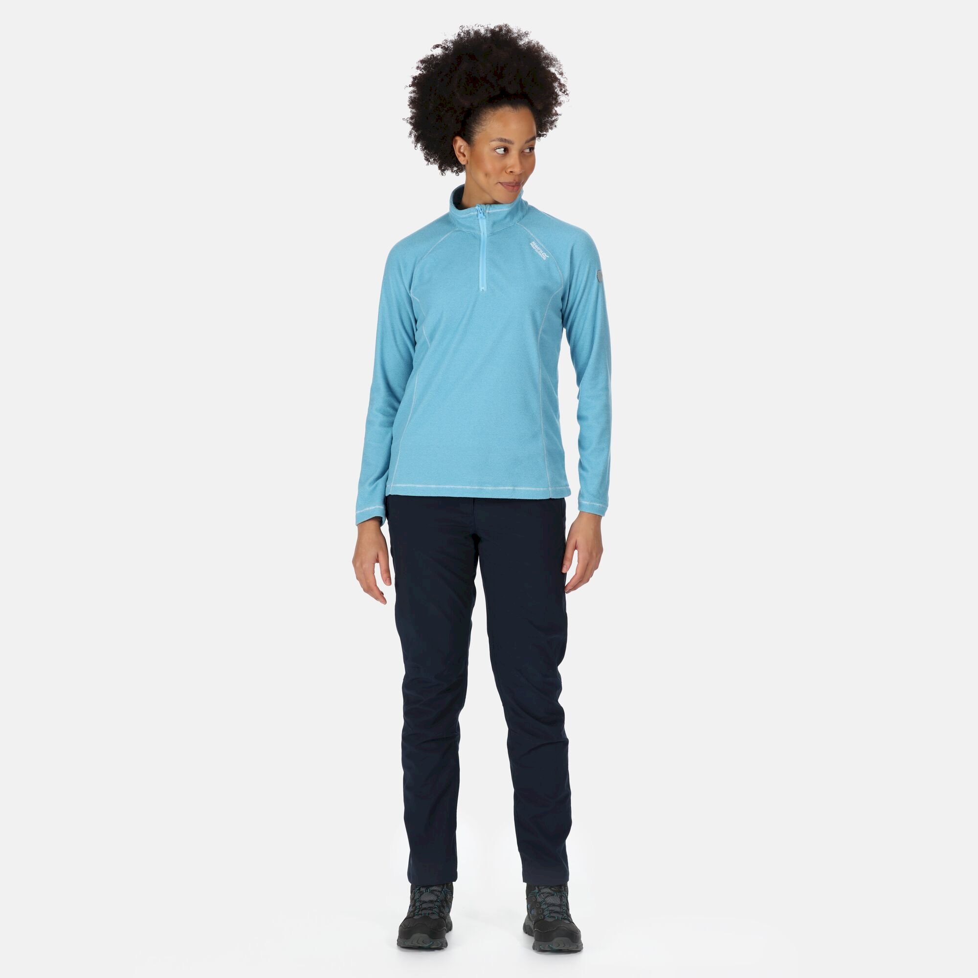 Women's Montes Lightweight Half-Zip Fleece | Ethereal Blue