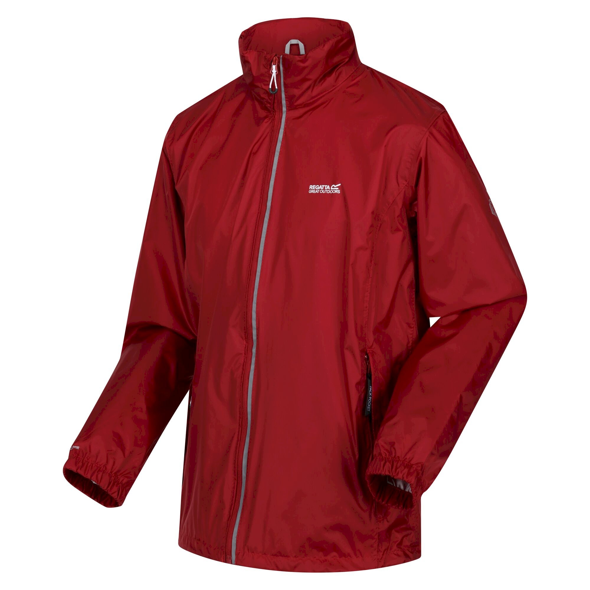 Men's Lyle IV Waterproof Packaway Jacket | Dark Red