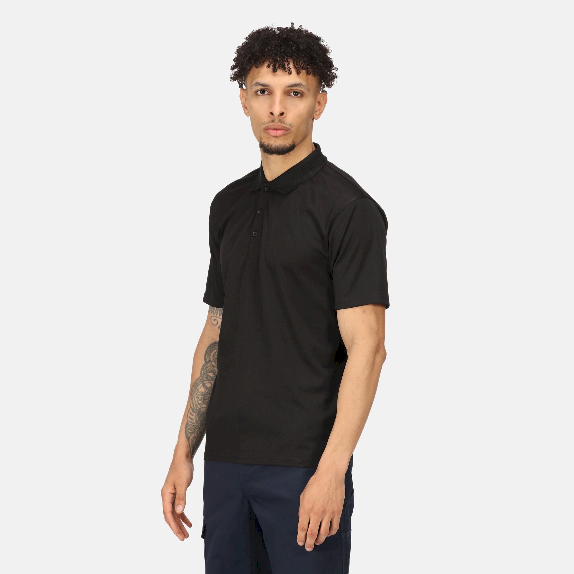 Men's Pro Wicking Polo | Black