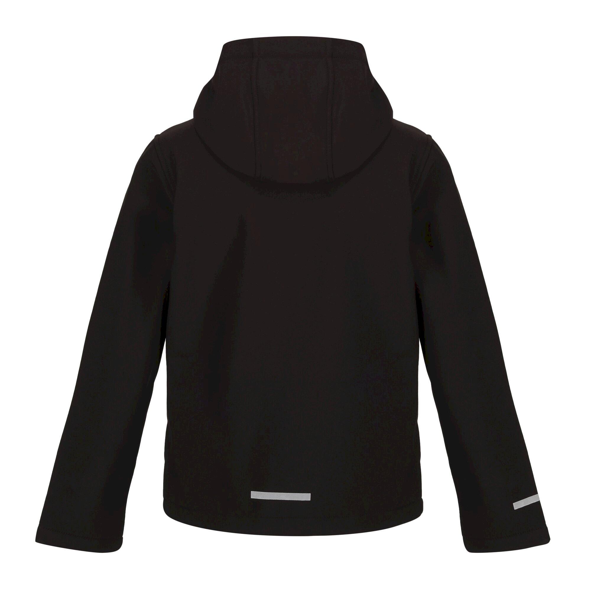 Kids' Ablaze 3-Layer Softshell Jacket | Black Classic Red
