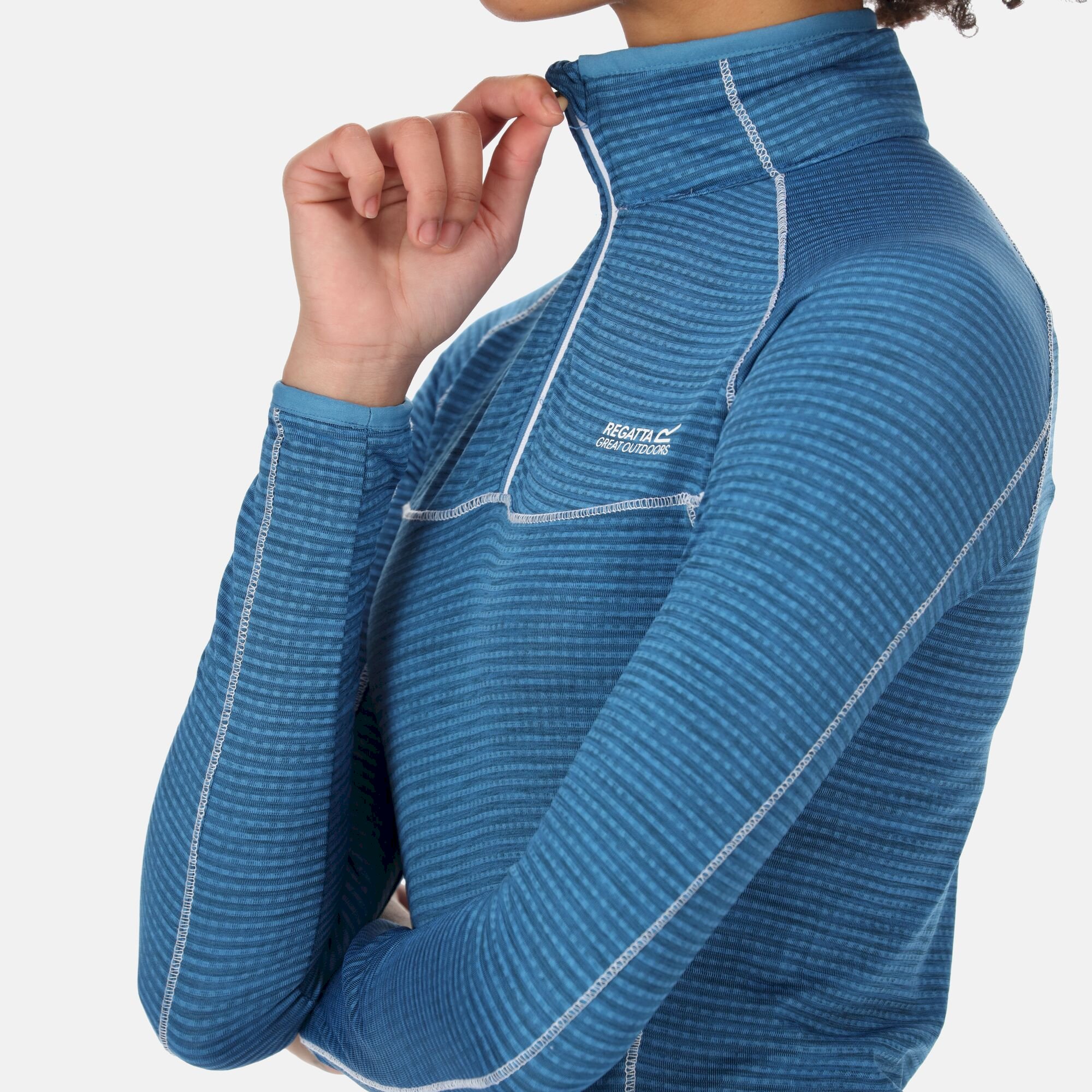 Women's Yonder Half Zip Top | Vallarta Blue