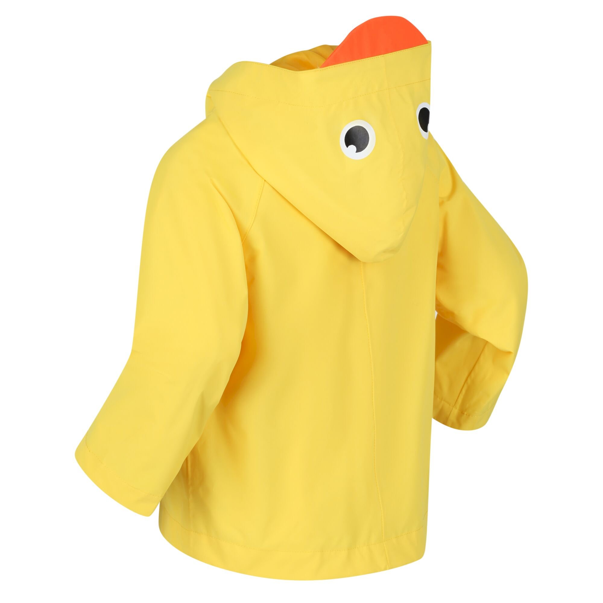 Kids' Animal Print Waterproof Jacket | Bright Yellow Duck