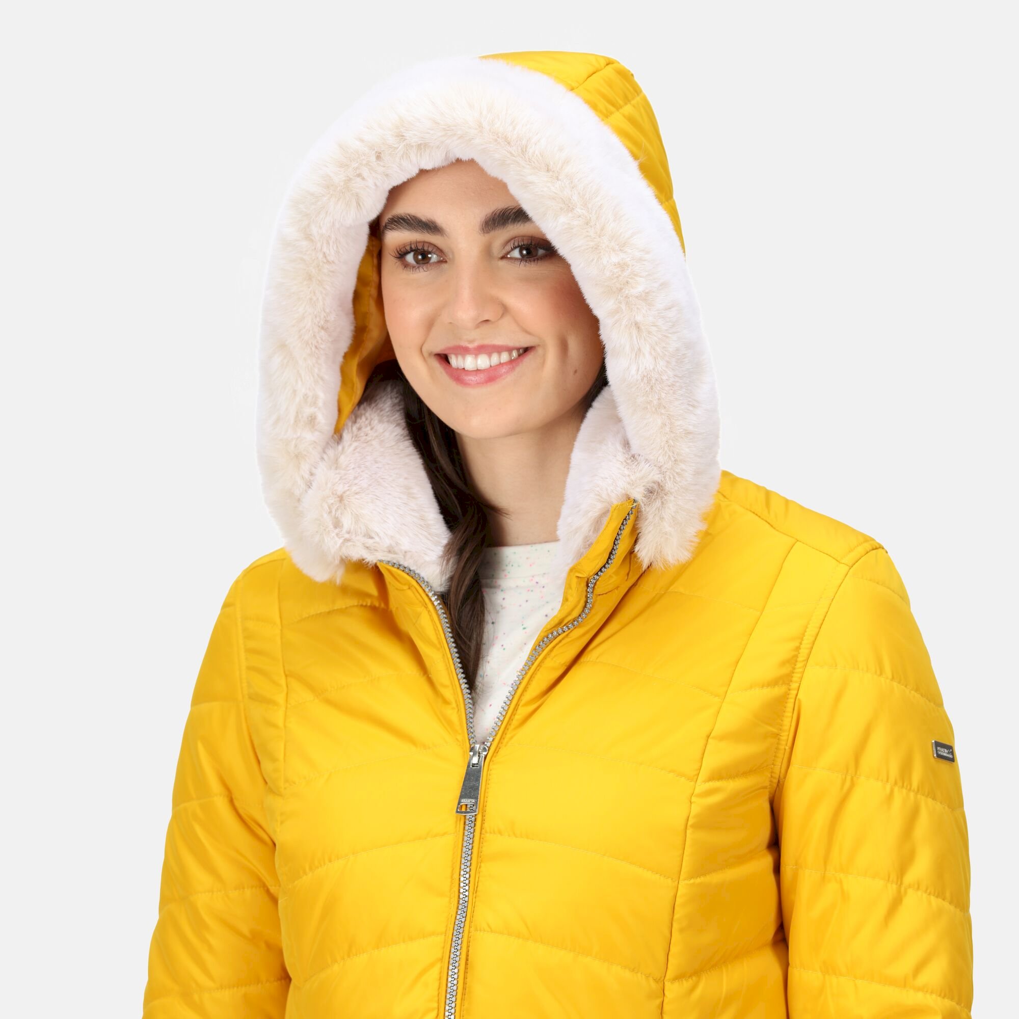 Women's Willabella Fur Detail Jacket | Sunset