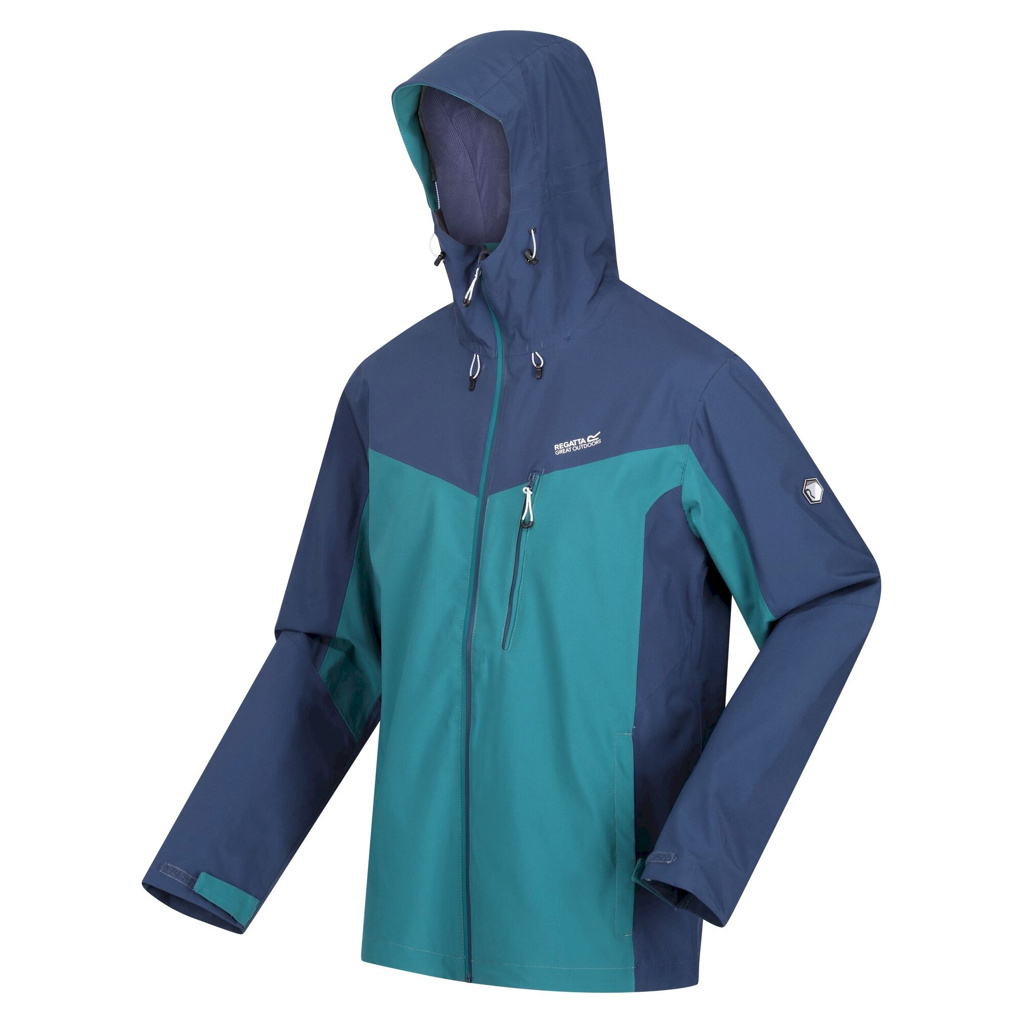 Men's Birchdale Waterproof Jacket | Pacific Green Admiral Blue