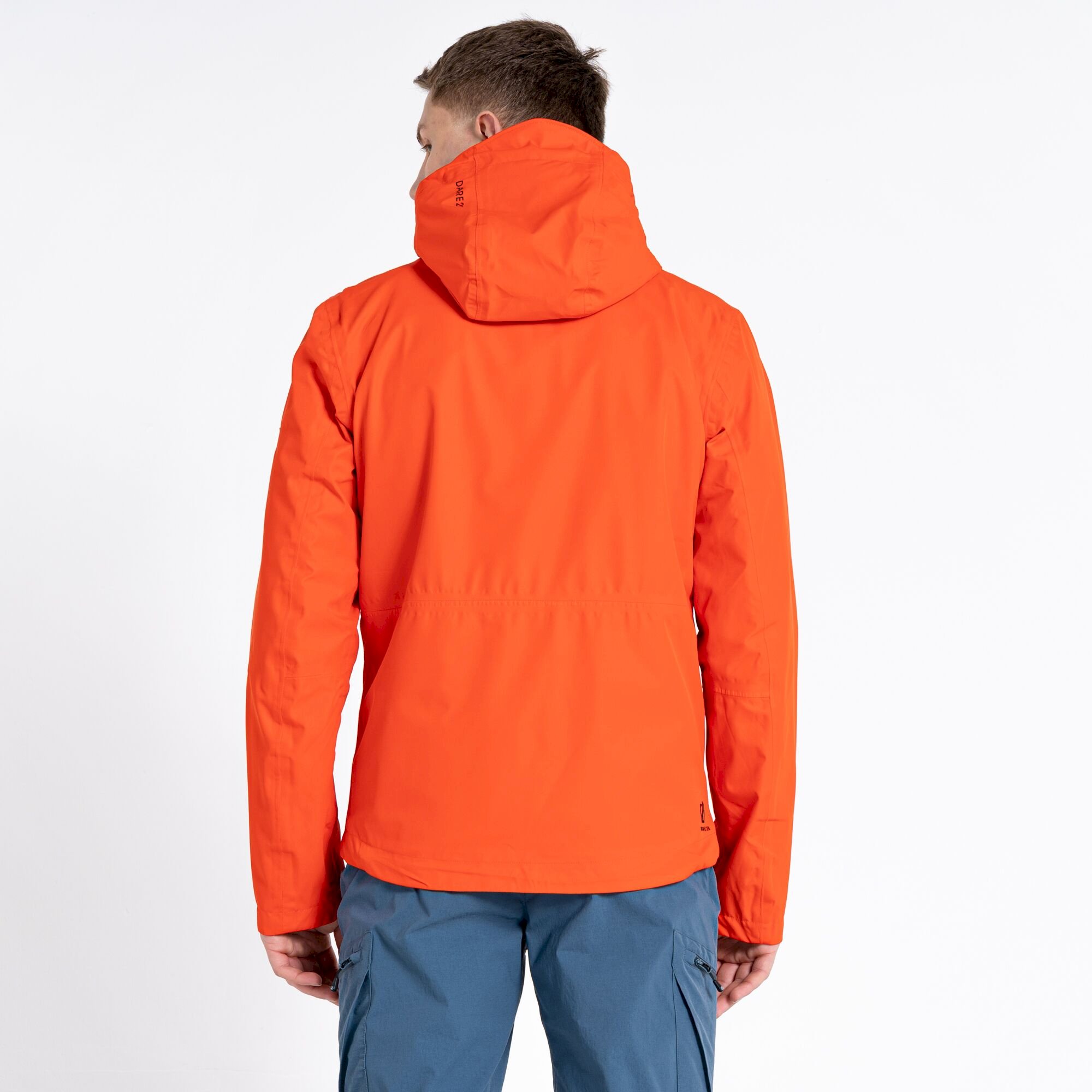 Dare 2b - Men's Stay Ready Recycled Waterproof Jacket | Burnt Salmon