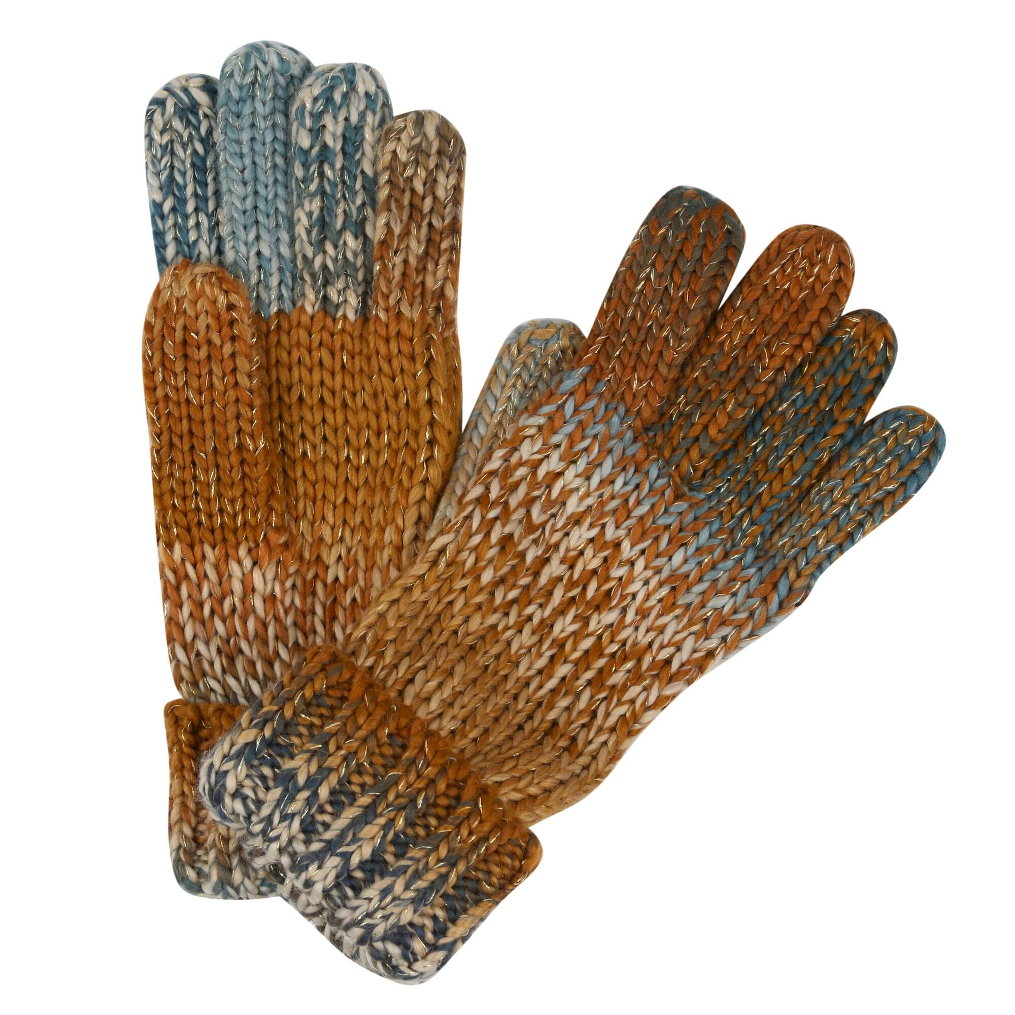 Women's Frosty Knitted Gloves VI | Light Vanilla