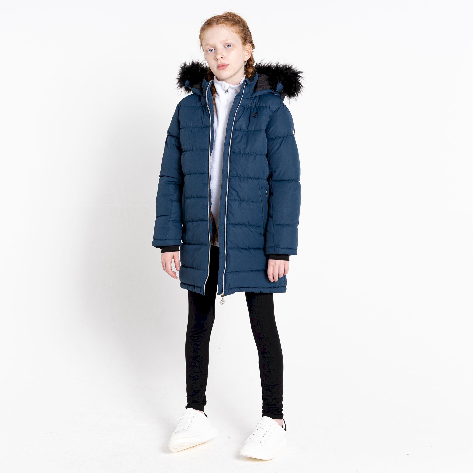 Dare 2b - Girls' Striking II Waterproof Jacket | Moonlight Navy