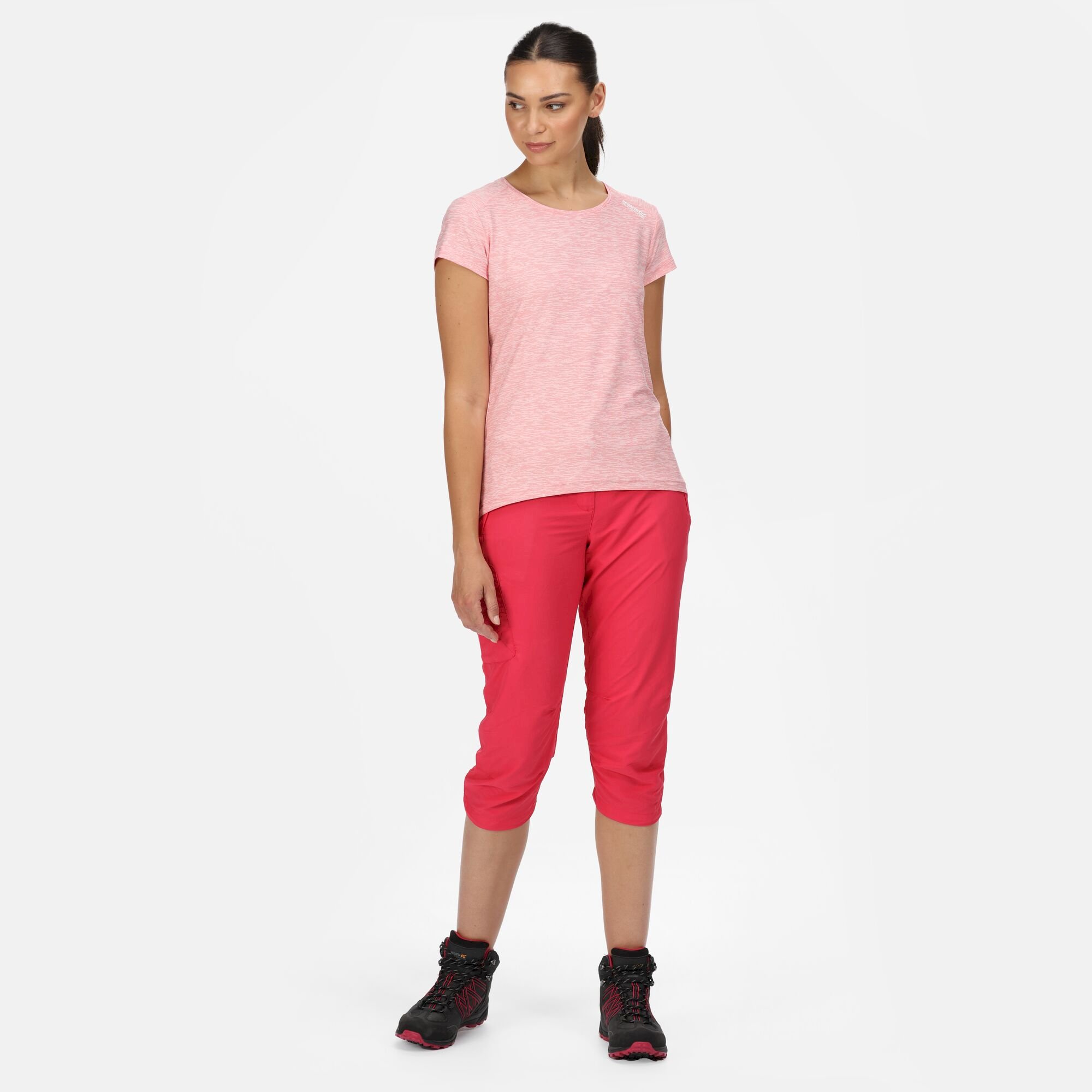 Women's Limonite V T-Shirt | Tropical Pink
