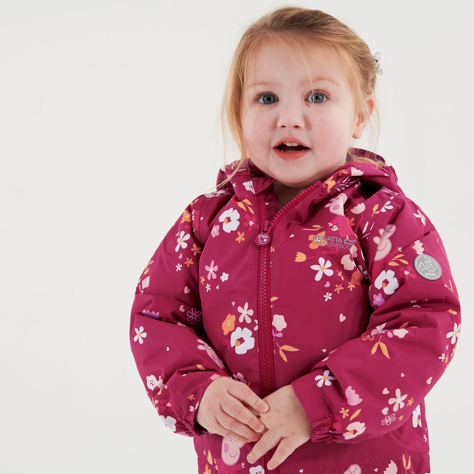 Peppa Pig Padded Muddy Puddle Jacket | Berry Pink
