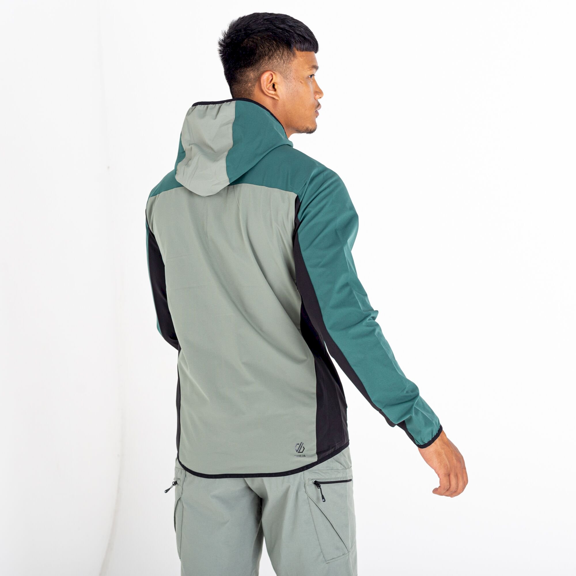 Dare 2b - Men's Aptile II Hooded Softshell | Fern Green Agave Green