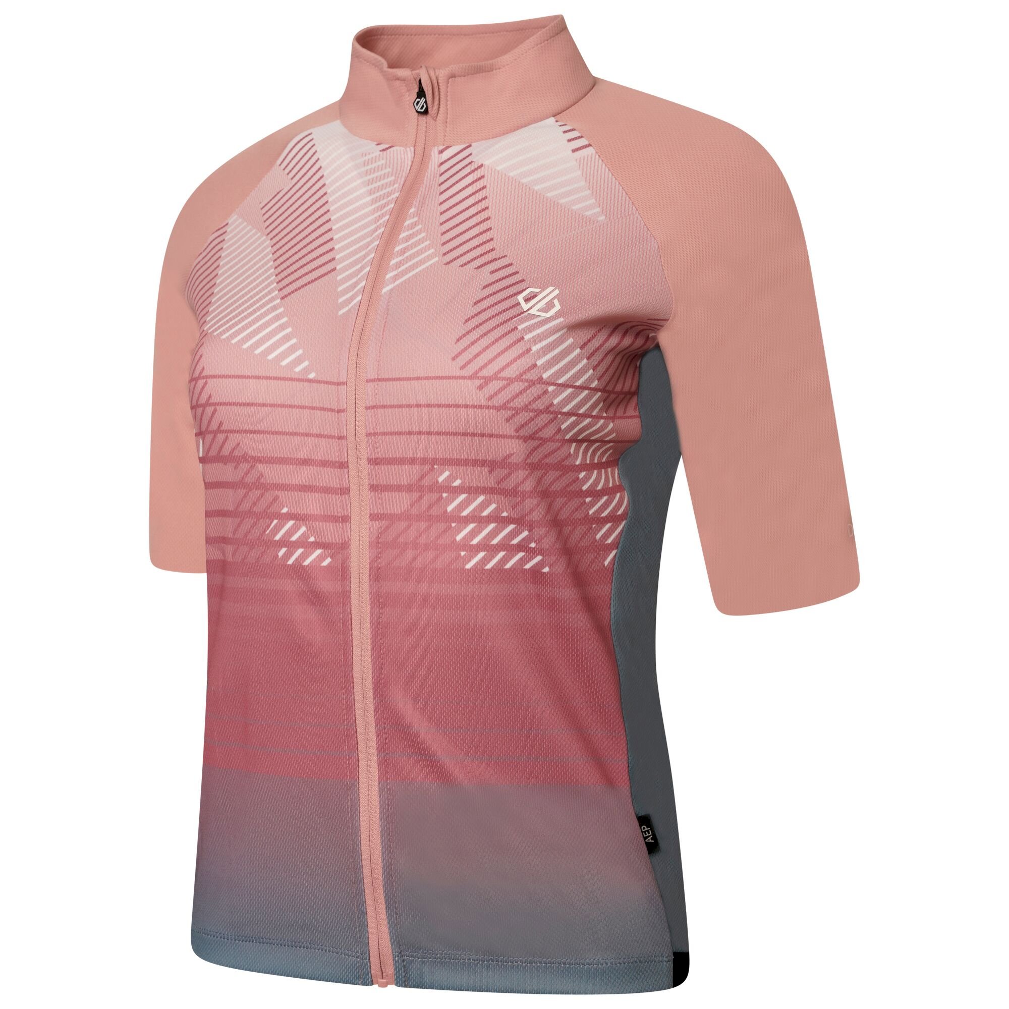 Dare 2b - Women's AEP Prompt Lightweight Jersey | Powder Pink Empowered Print