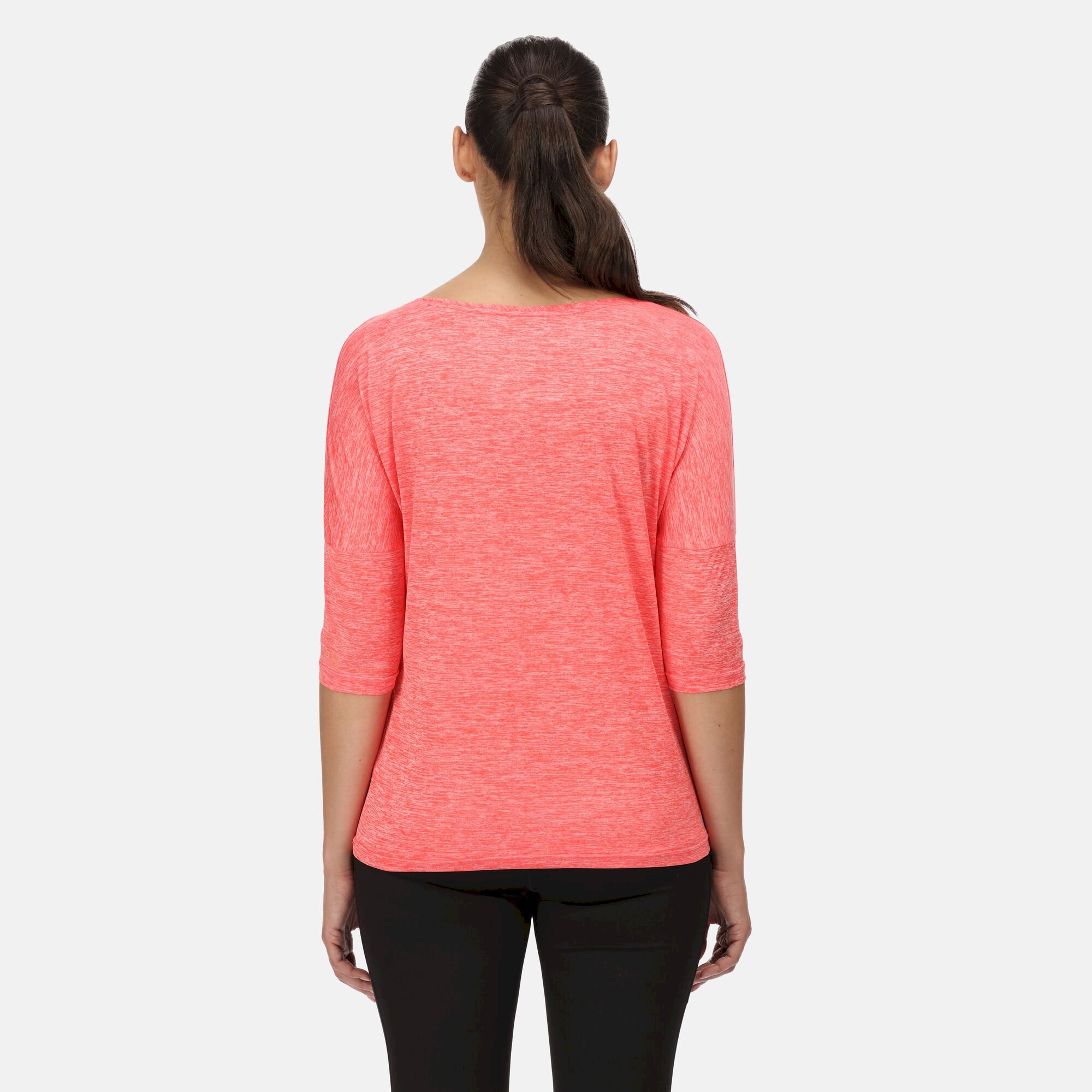 Women's Pulser II 3/4 Sleeve Top | Neon Peach