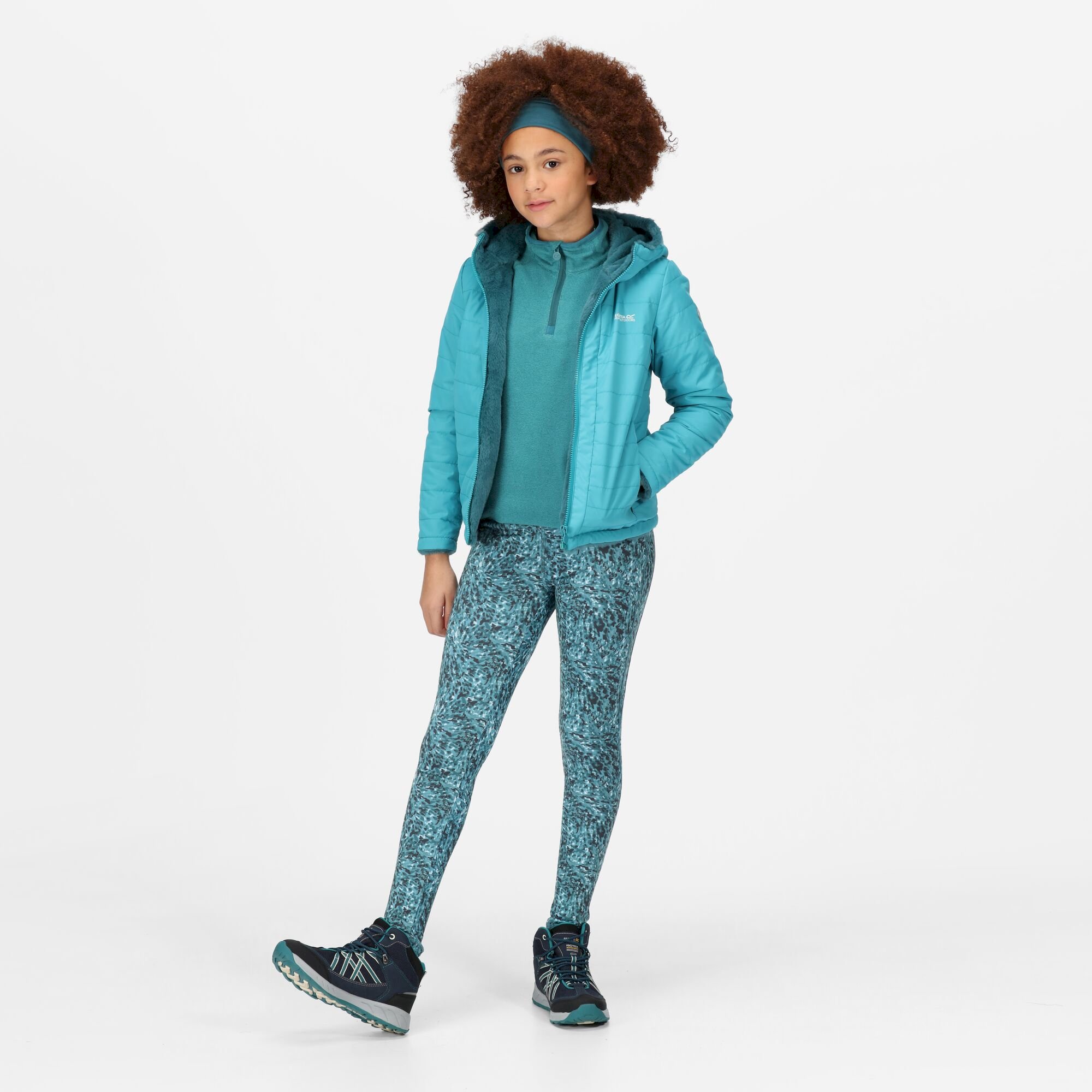 Kids' Spyra III Lightweight Insulated Jacket | Pagoda Blue Dragonfly