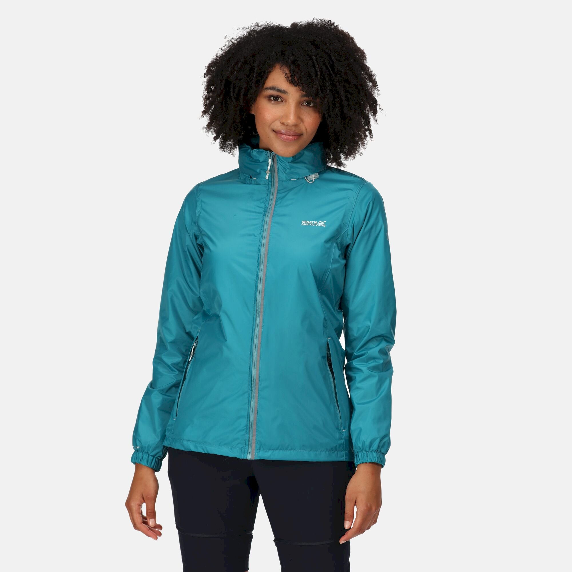 Women's Corinne IV Waterproof Packaway Jacket | Pagoda Blue