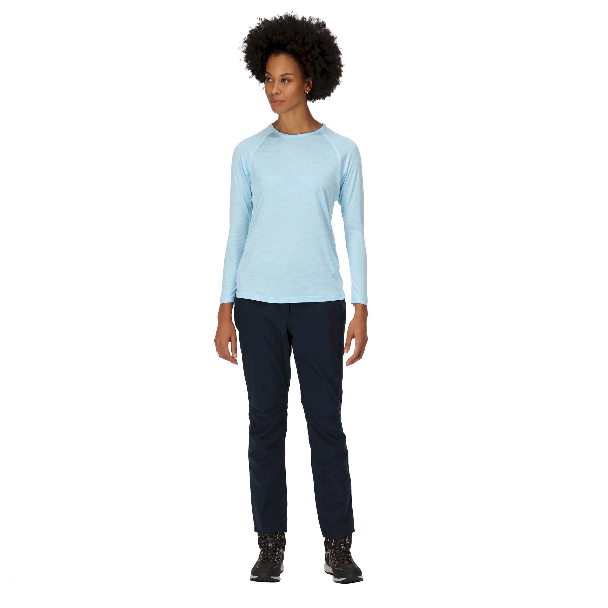 Women's Burlow Marl T-Shirt | Ethernal Blue