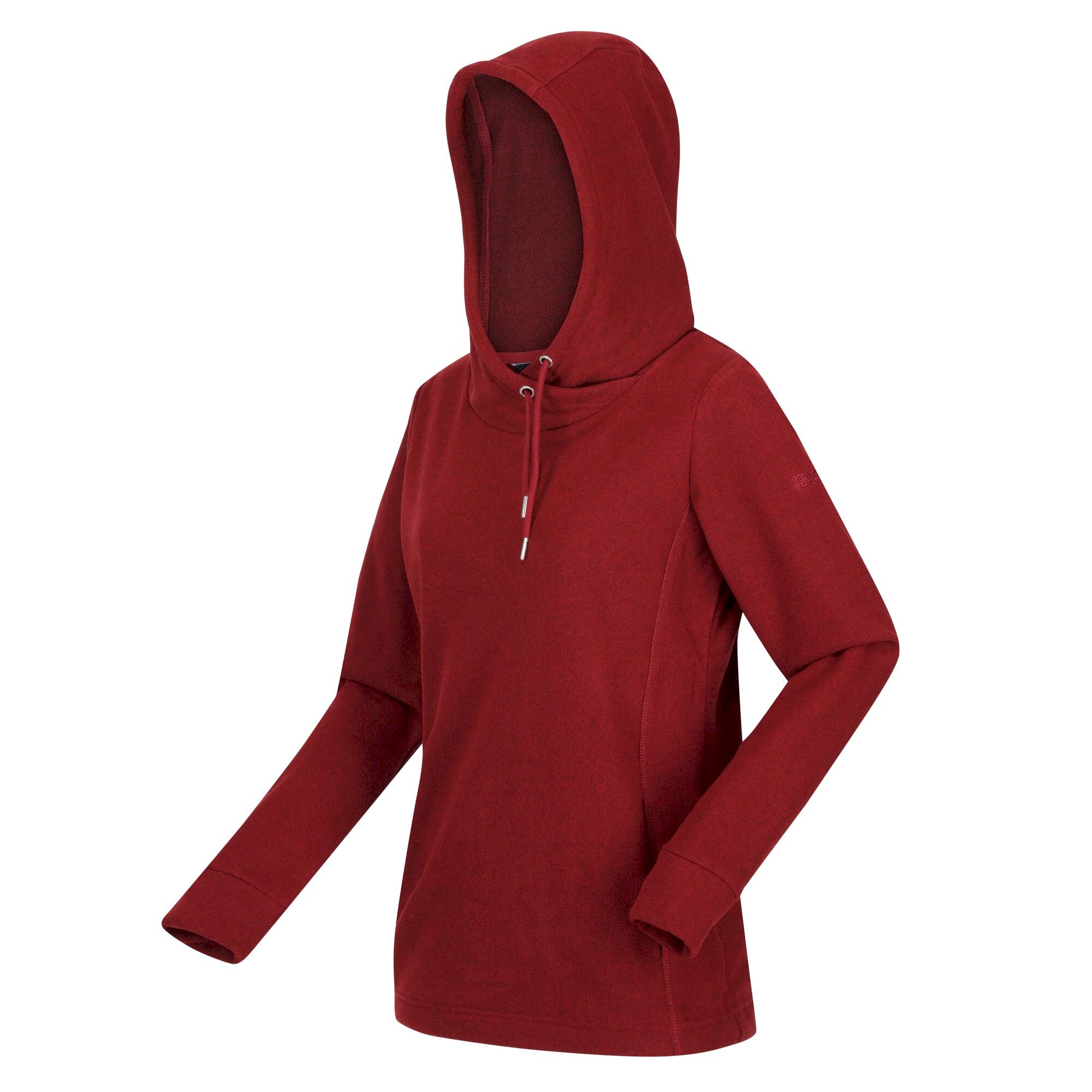 Women's Kizmit II Hooded Marl Fleece | Cabernet Two Tone