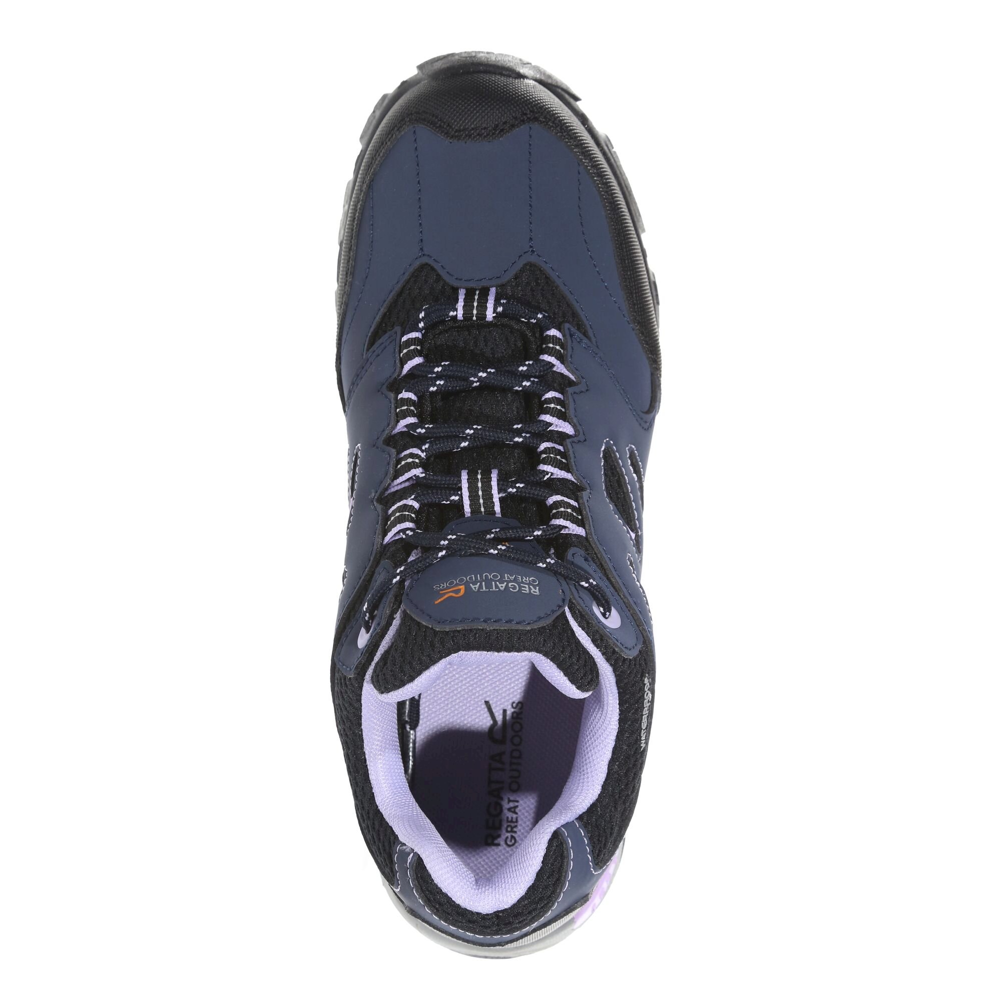 Kids' Holcombe Waterproof Low Walking Shoes | Navy Blazer Lilac