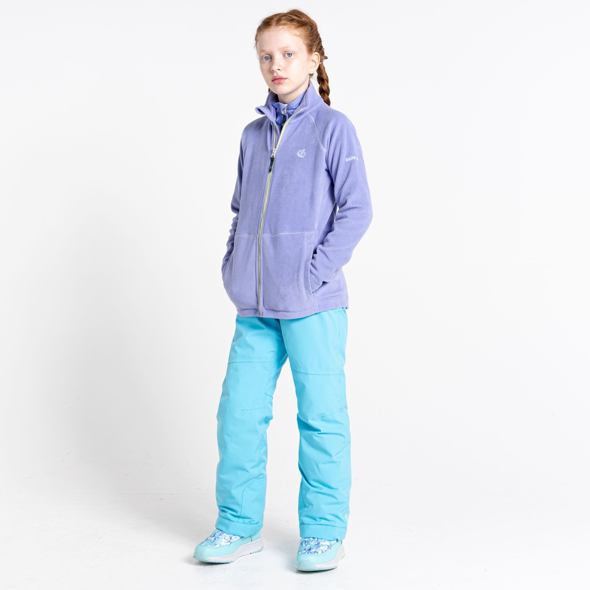 Dare 2b - Kids' Witty Zip Through Fleece | Wild Violet