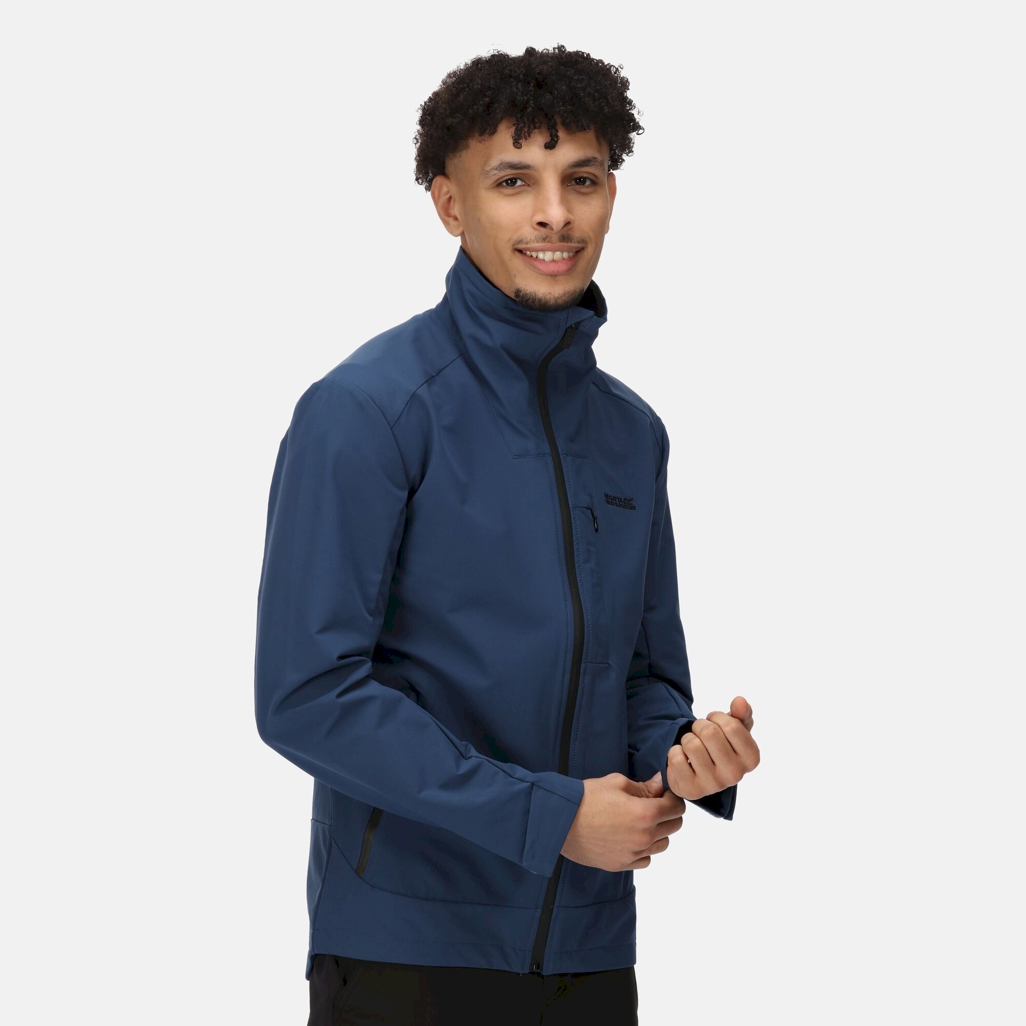 Men's Overmoor Softshell Jacket | Admiral Blue