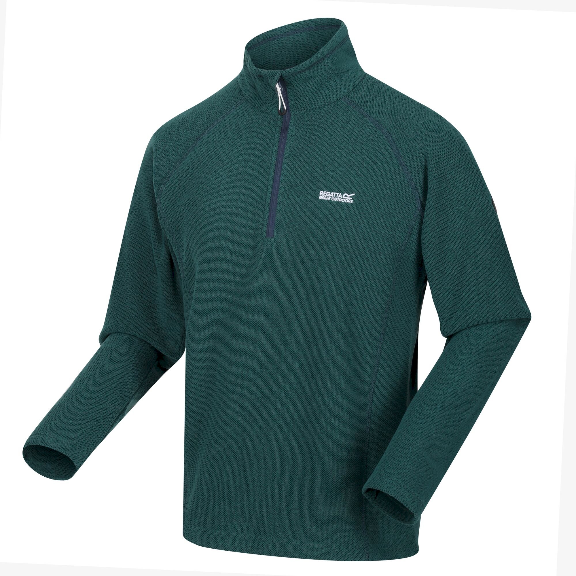 Men's Kenger Half Zip Midweight Fleece | Pacific Green